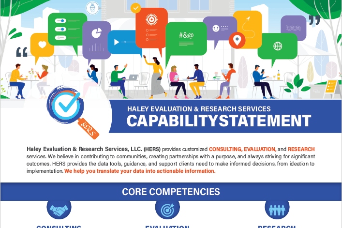 Lillian Haley used skills learned in Depict Data Studio courses to transform her company's capability statement.