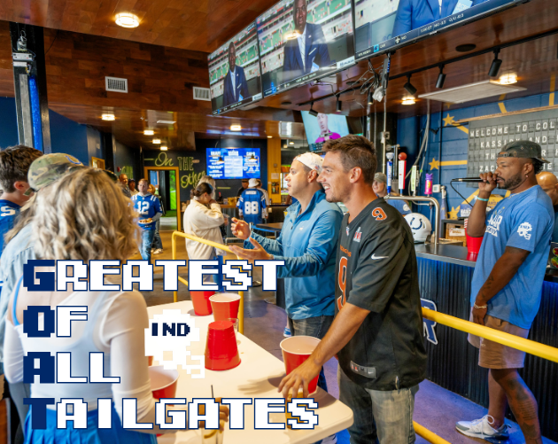 Greatest of All Tailgates Colts Season at The Hangar