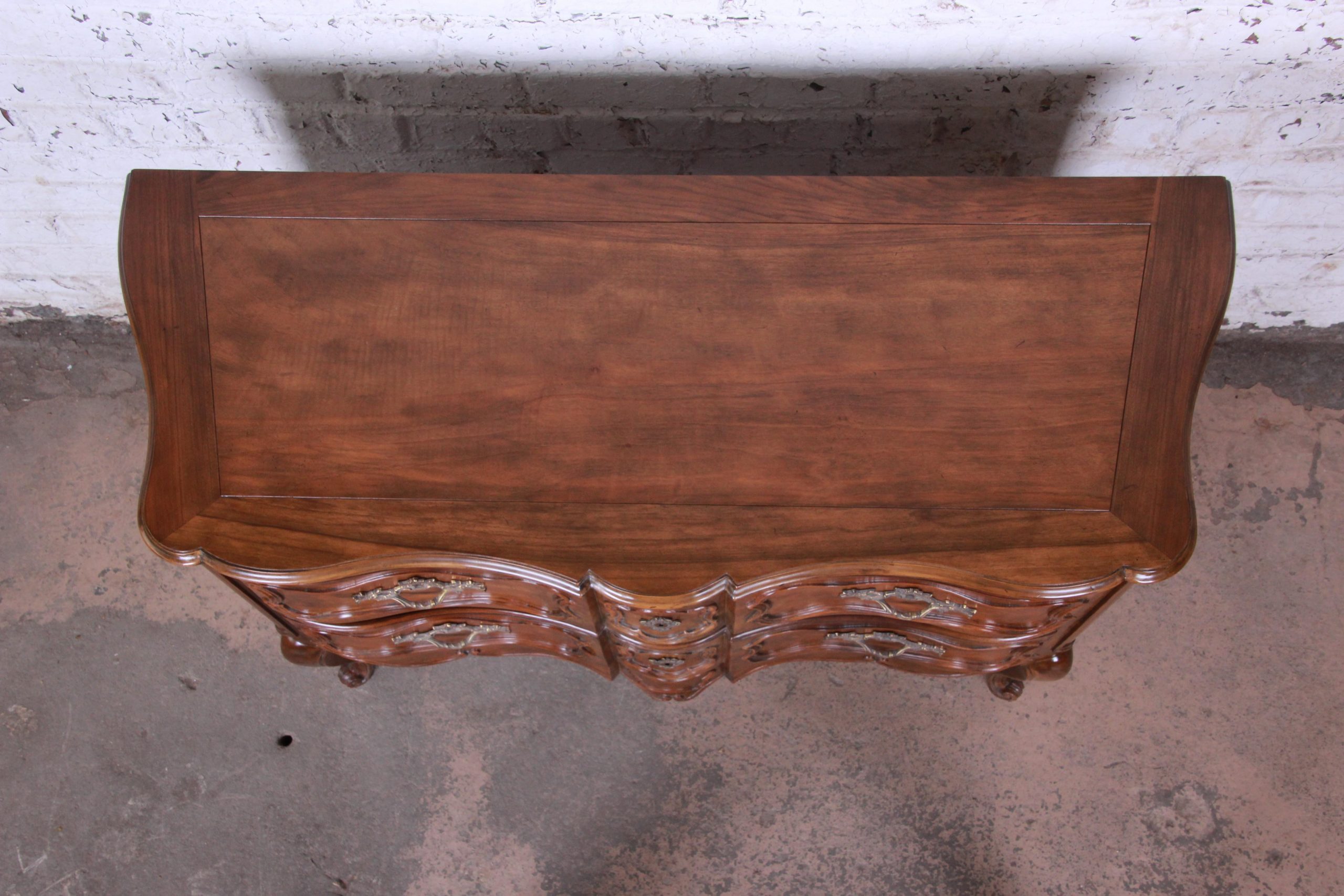 Baker Furniture French Louis XV Style Sideboard Server or Commode - Image 7