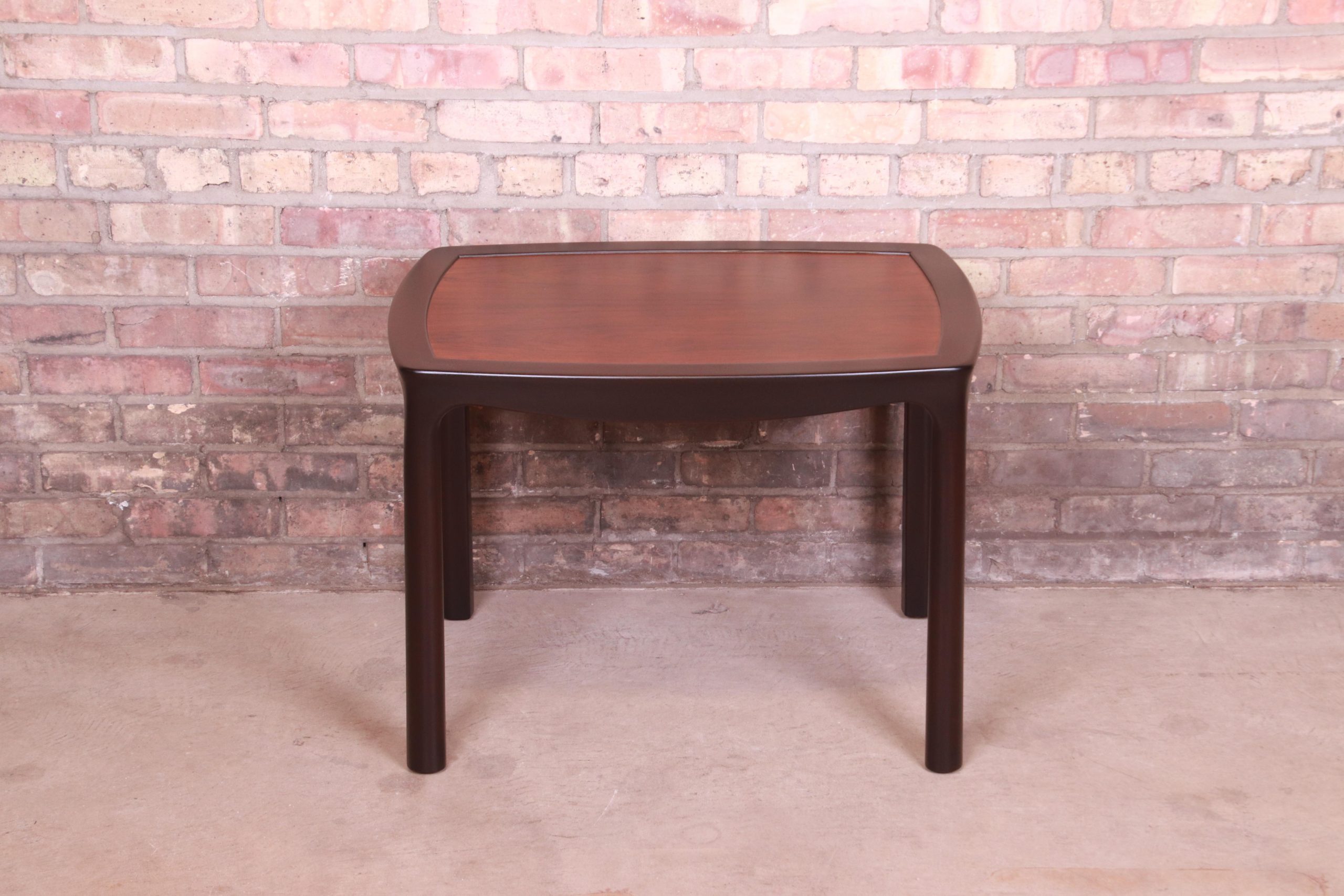 Edward Wormley for Dunbar Rosewood Occasional Side Table, Newly Refinished - Image 6