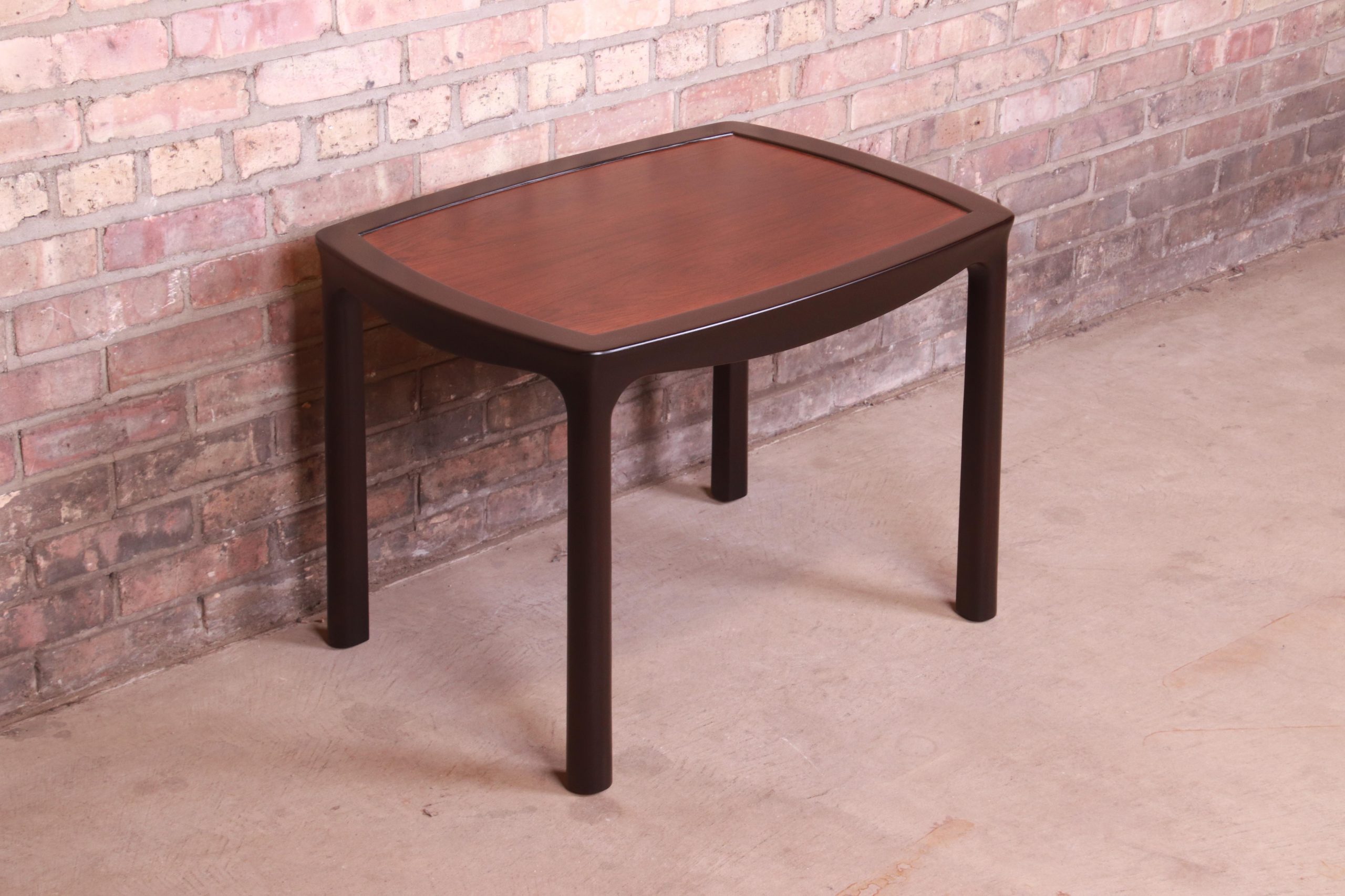 Edward Wormley for Dunbar Rosewood Occasional Side Table, Newly Refinished - Image 5