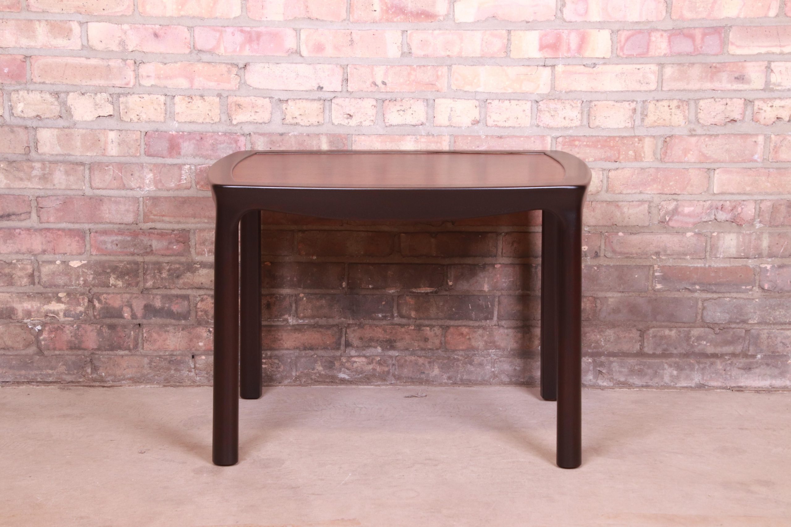 Edward Wormley for Dunbar Rosewood Occasional Side Table, Newly Refinished - Image 4