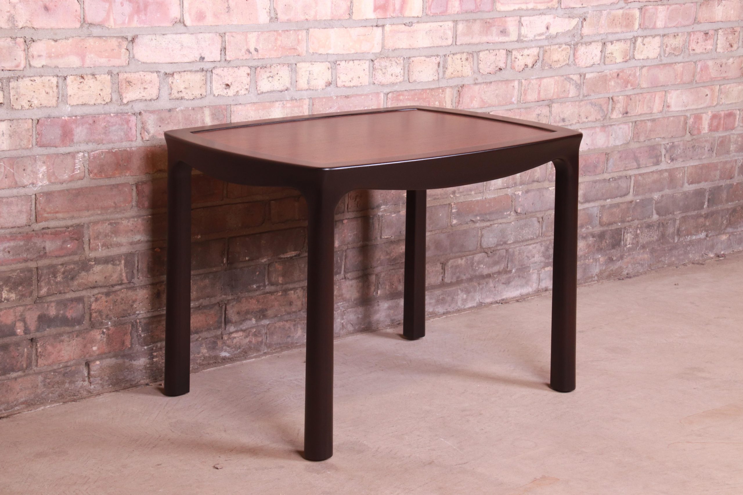 Edward Wormley for Dunbar Rosewood Occasional Side Table, Newly Refinished - Image 3