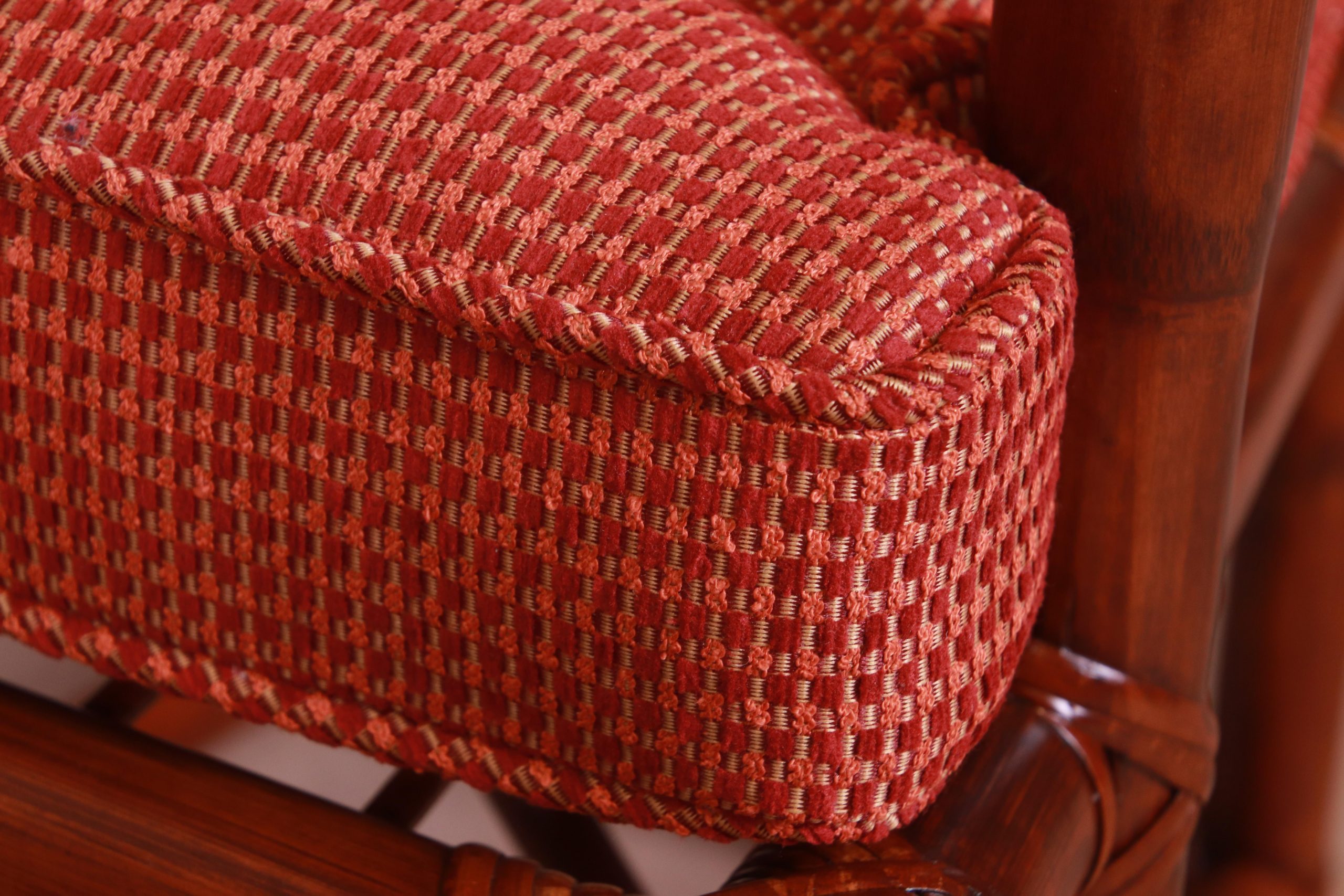 Henry Olko for Willow and Reed Pagoda Collection Sculpted Rattan and Cane Throne Chairs, Fully Restored - Image 9