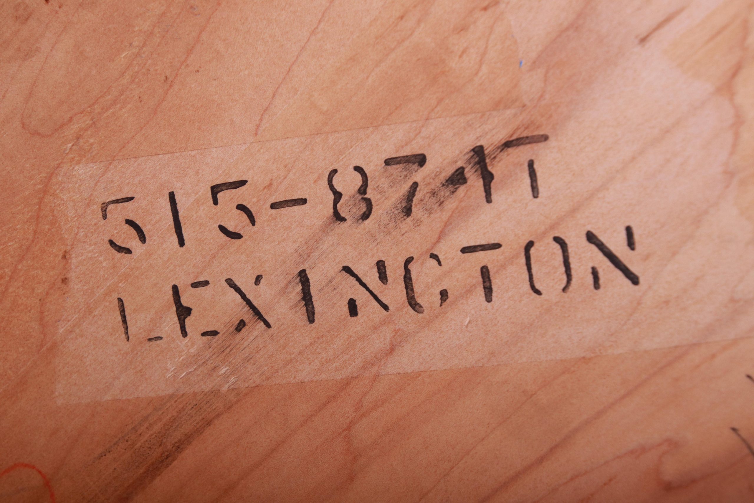 Lexington Tommy Bahama Collection Maple Extension Dining Table, Newly Refinished - Image 13