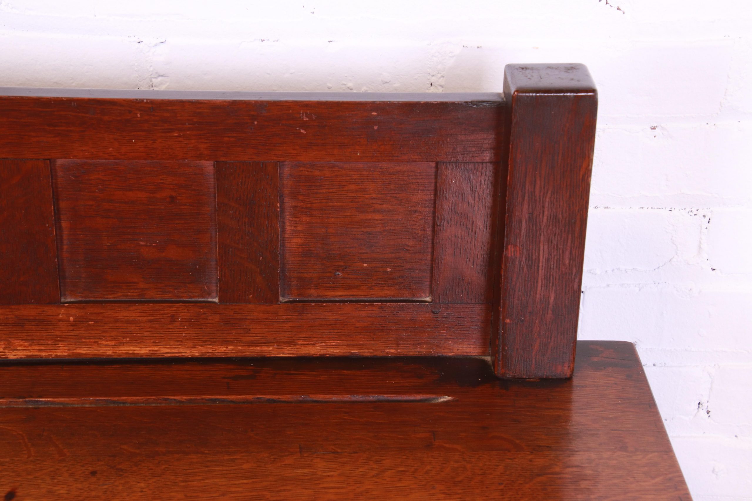 Antique Stickley Mission Oak Arts & Crafts Sideboard, Circa 1900 - Image 6