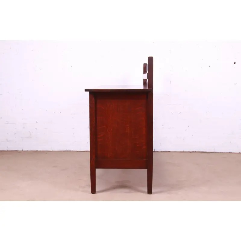 Gustav Stickley Mission Oak Arts & Crafts Sideboard, Circa 1900 - Image 11