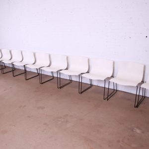 Massimo Vignelli for Knoll International Postmodern Handkerchief Chairs, Set of 12