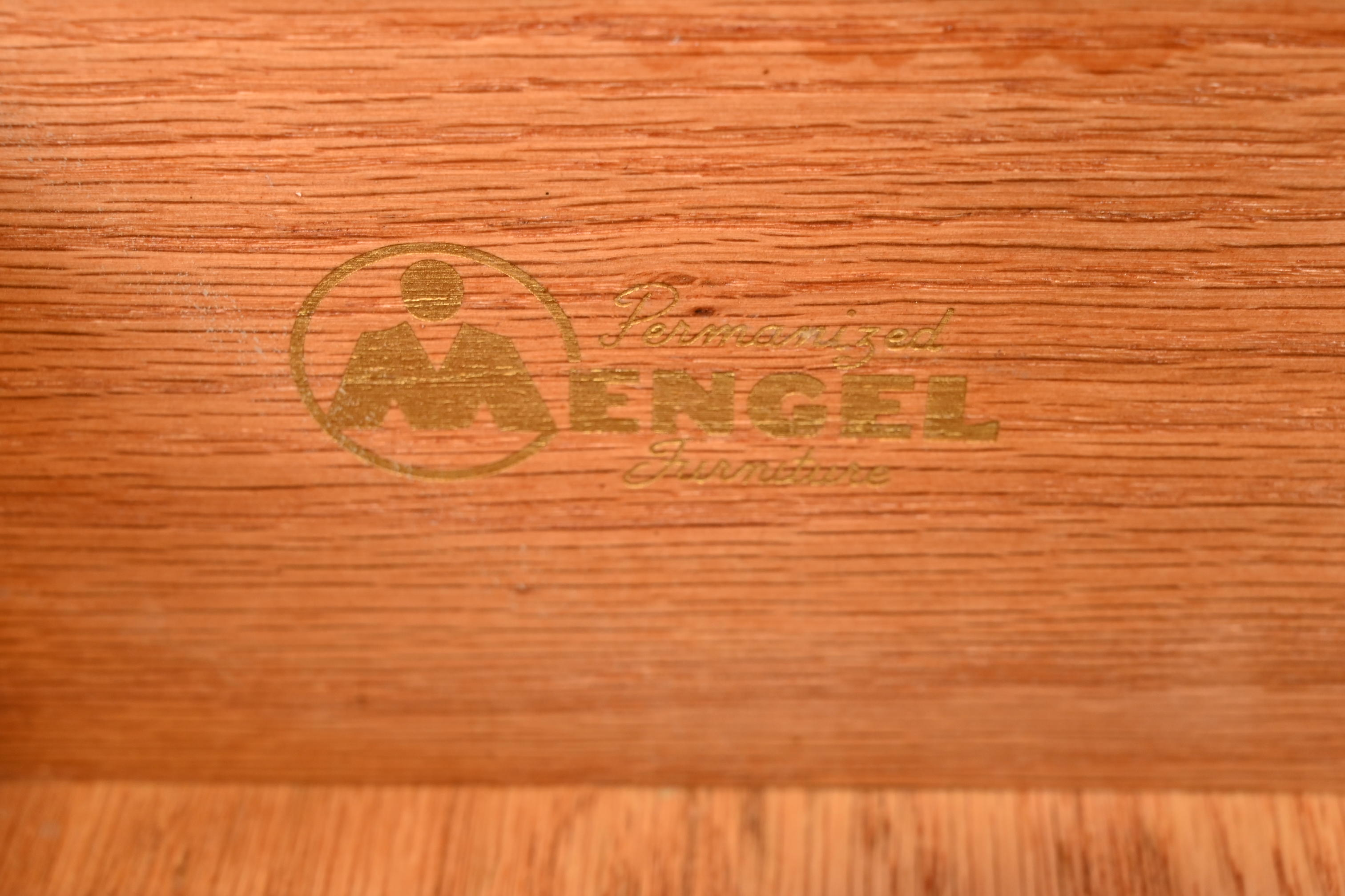 Raymond Loewy for Mengel Mid-Century Modern Black Lacquered Bedside Chests, Newly Refinished - Image 9