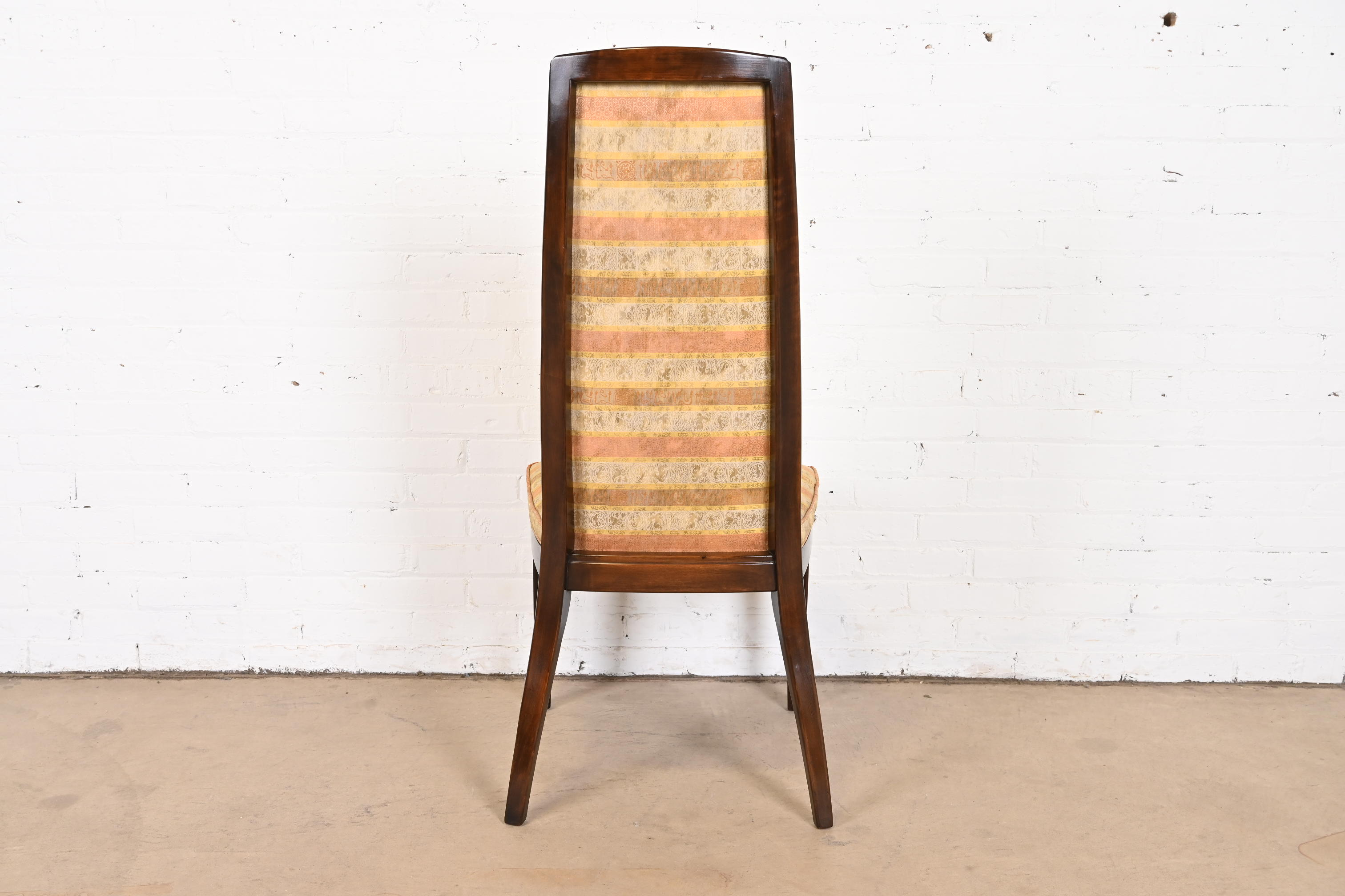 John Widdicomb Mid-Century Modern High Back Dining Chairs, Set of Six - Image 9