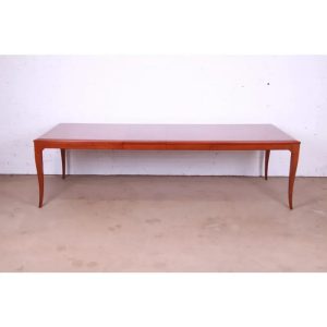 Ethan Allen French Country Cherry Wood Extension Dining Table