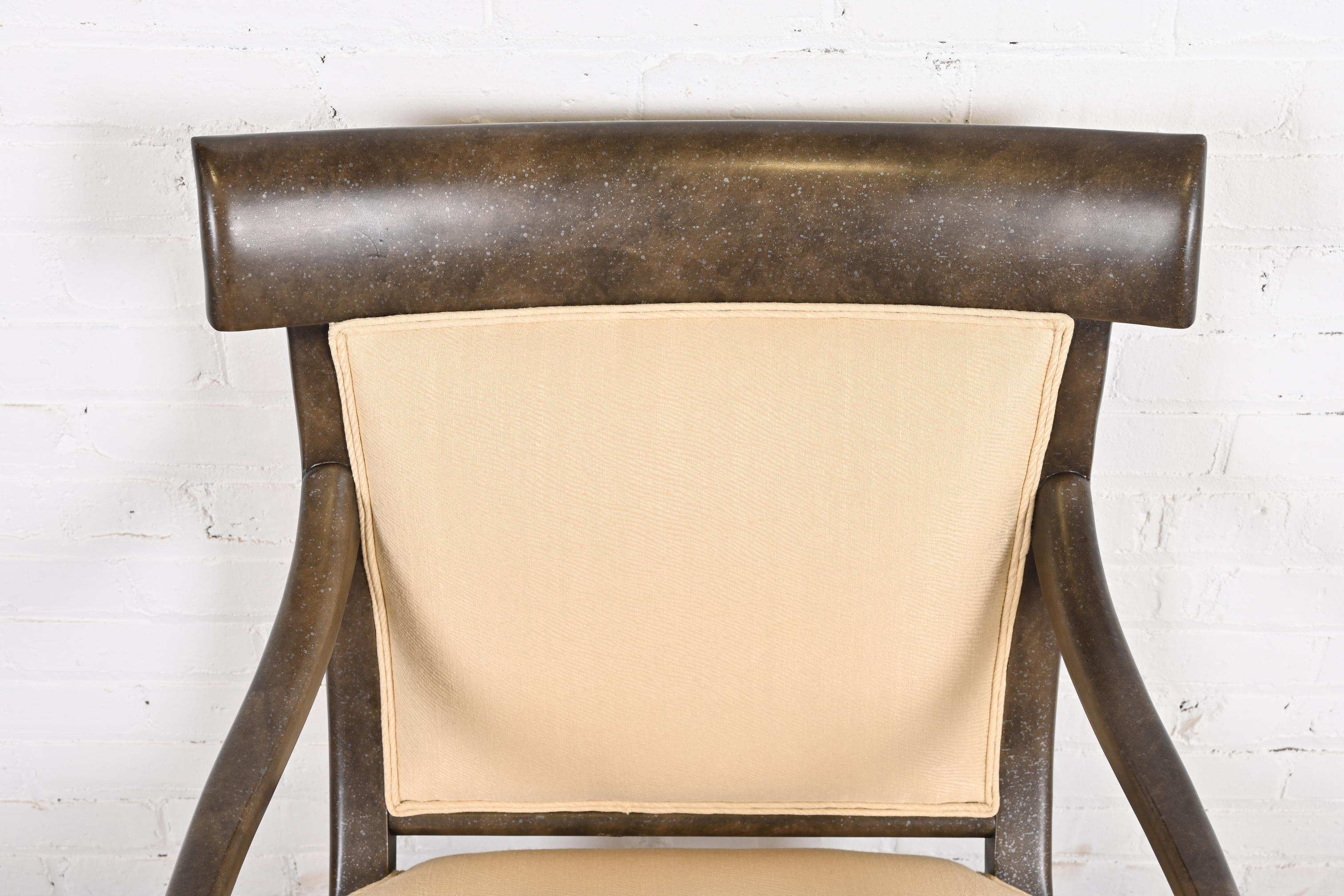 Ferguson Copeland Modern Regency Dining Armchairs, Set of Six - Image 8