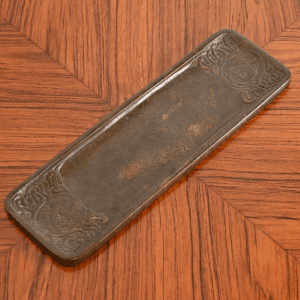 Tiffany Studios New York "Zodiac" Bronze Pen Tray
