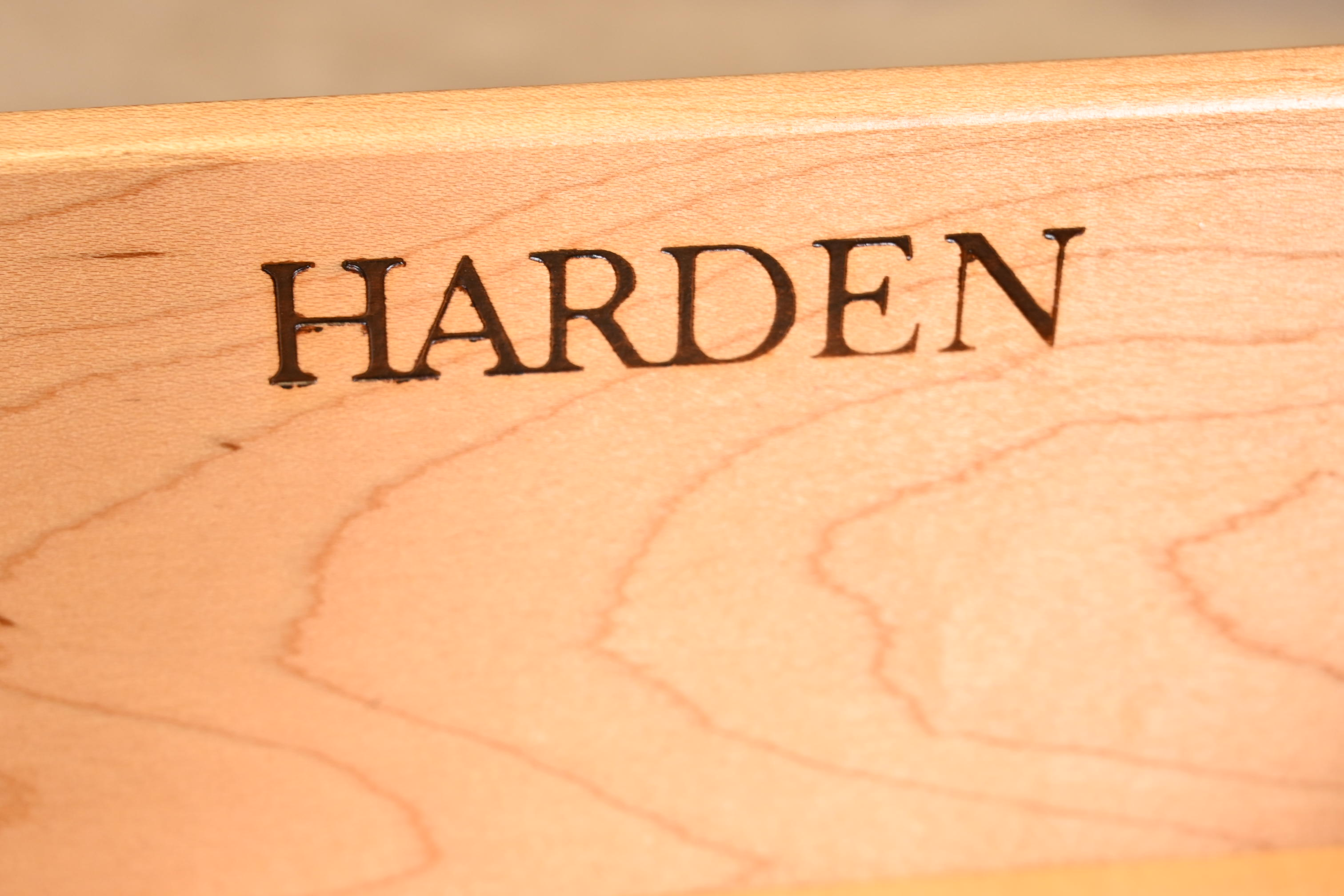 Harden Furniture Georgian Carved Solid Cherry Wood Long Dresser, Newly Restored - Image 9