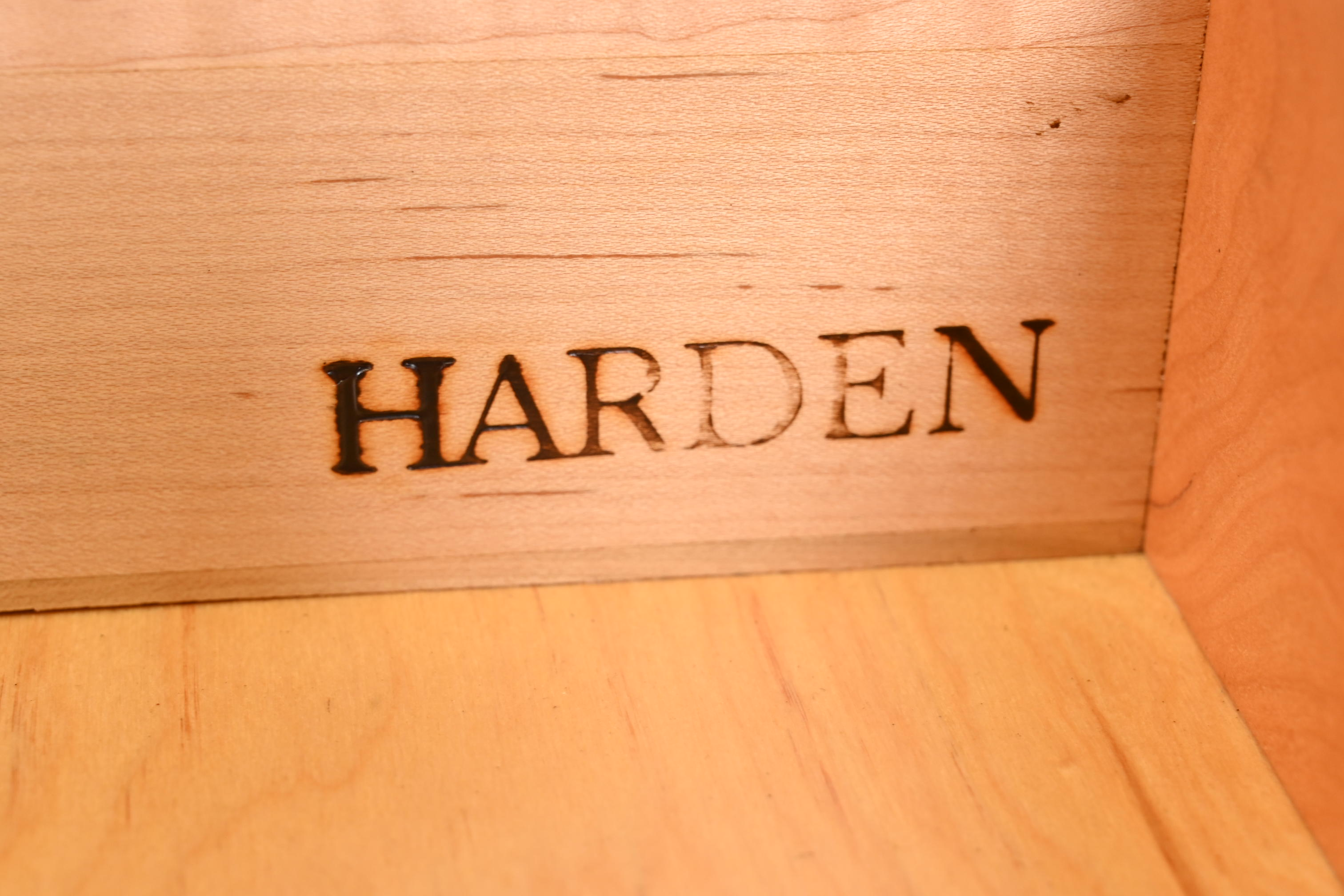 Harden Furniture Georgian Solid Cherry Wood Long Dresser, Newly Restored - Image 8
