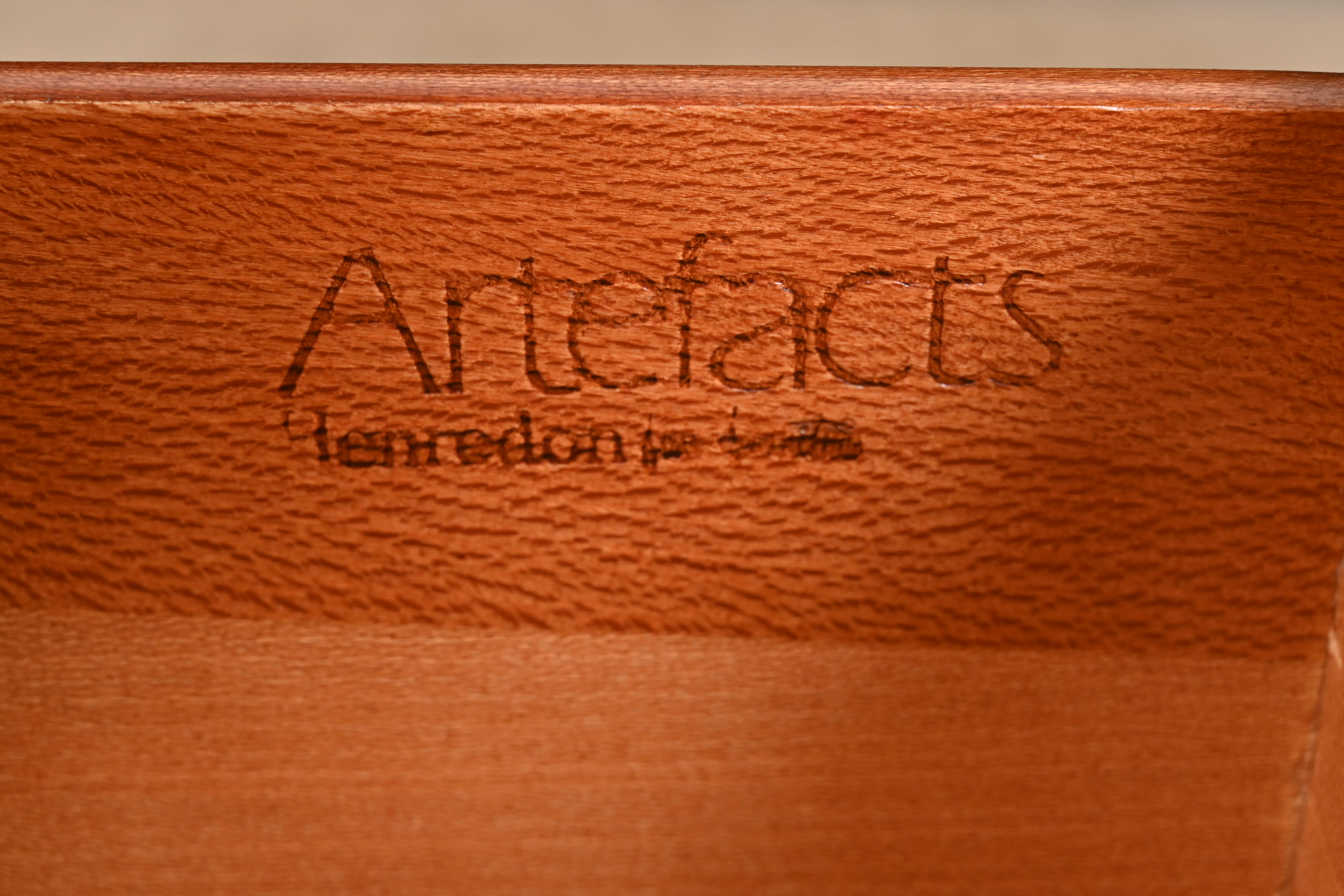 Henredon Mid-Century Hollywood Regency Campaign Blue Lacquered Nightstands, Newly Refinished - Image 8