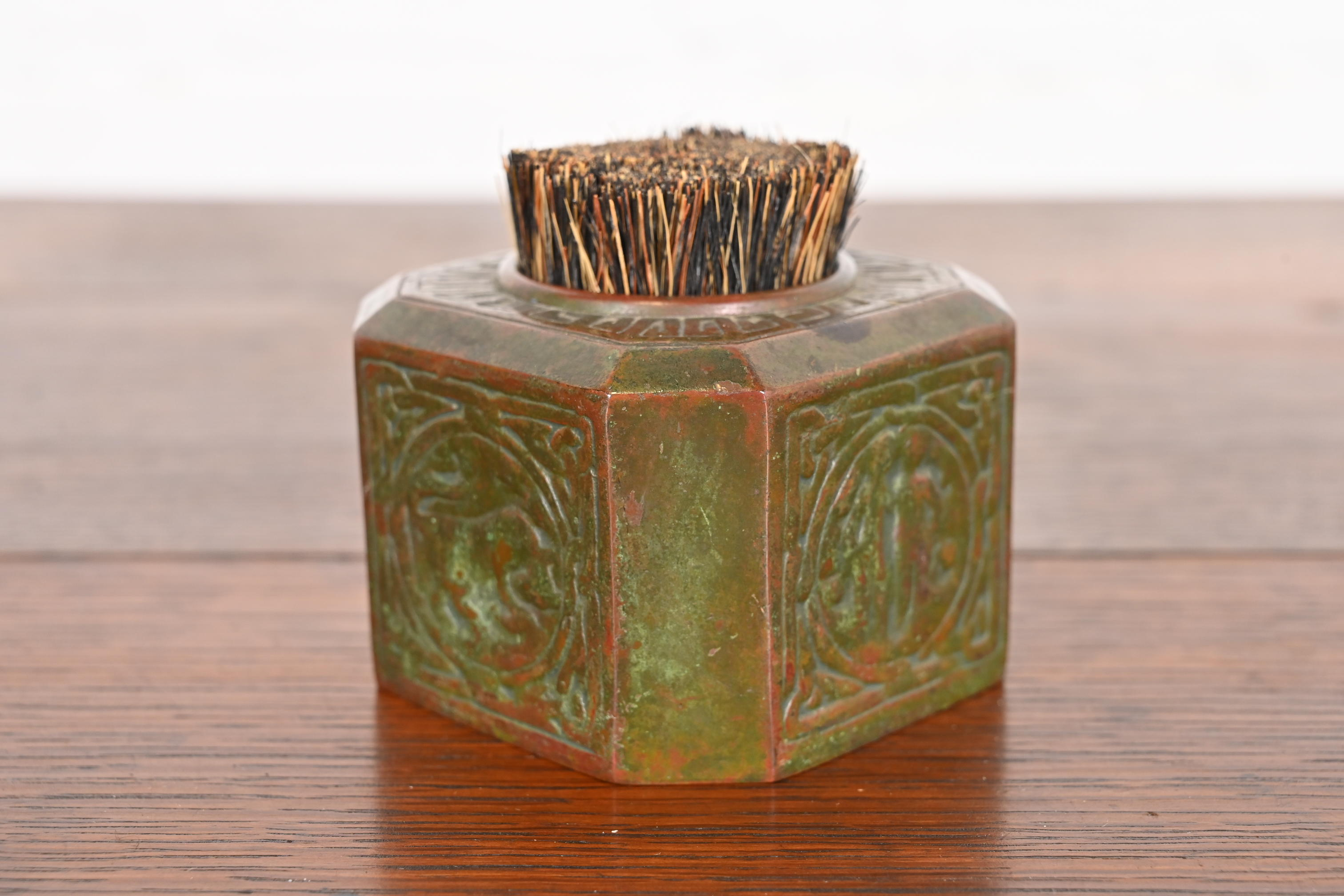 Tiffany Studios New York Art Deco Zodiac Pen Brush - Image 4