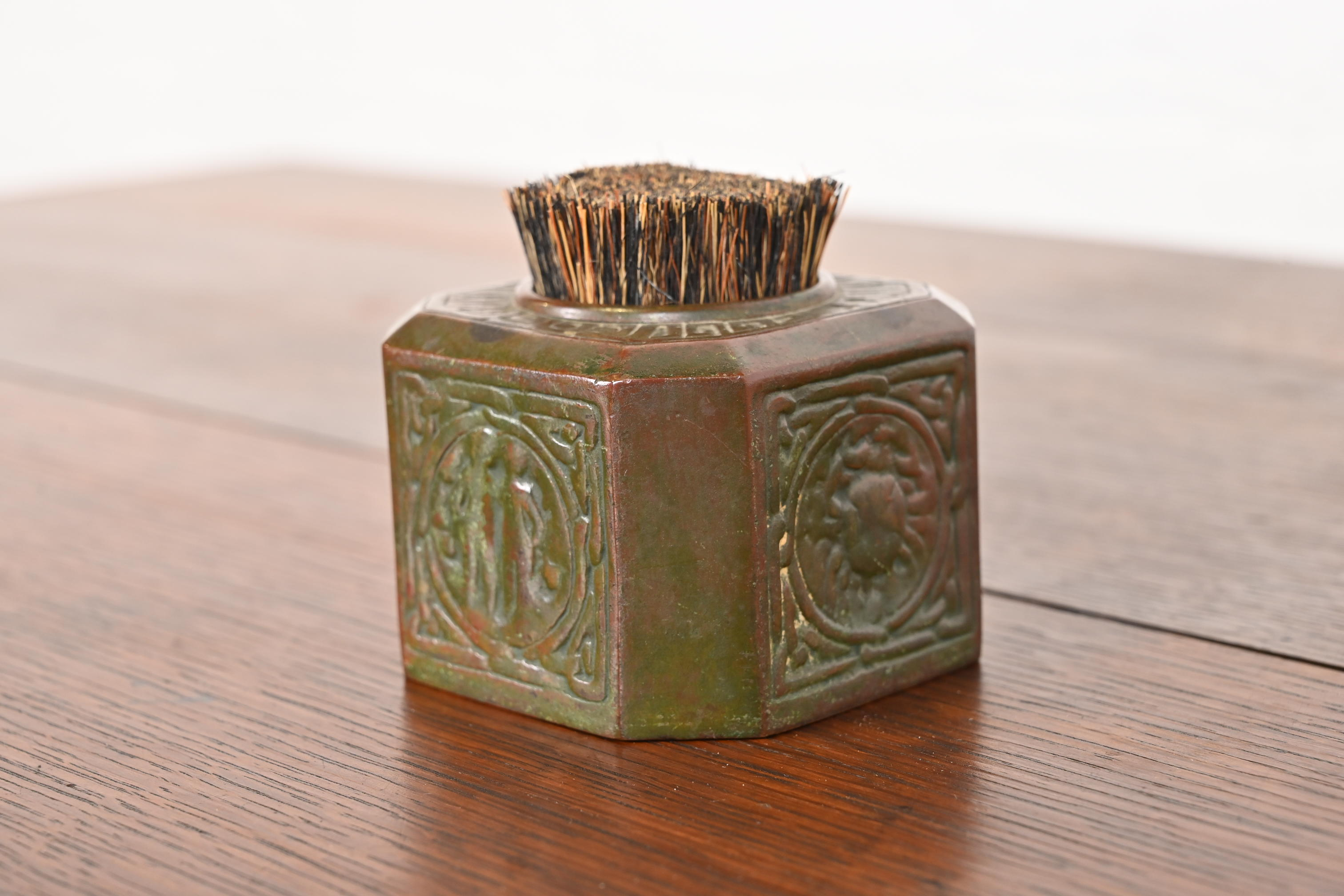 Tiffany Studios New York Art Deco Zodiac Pen Brush - Image 2