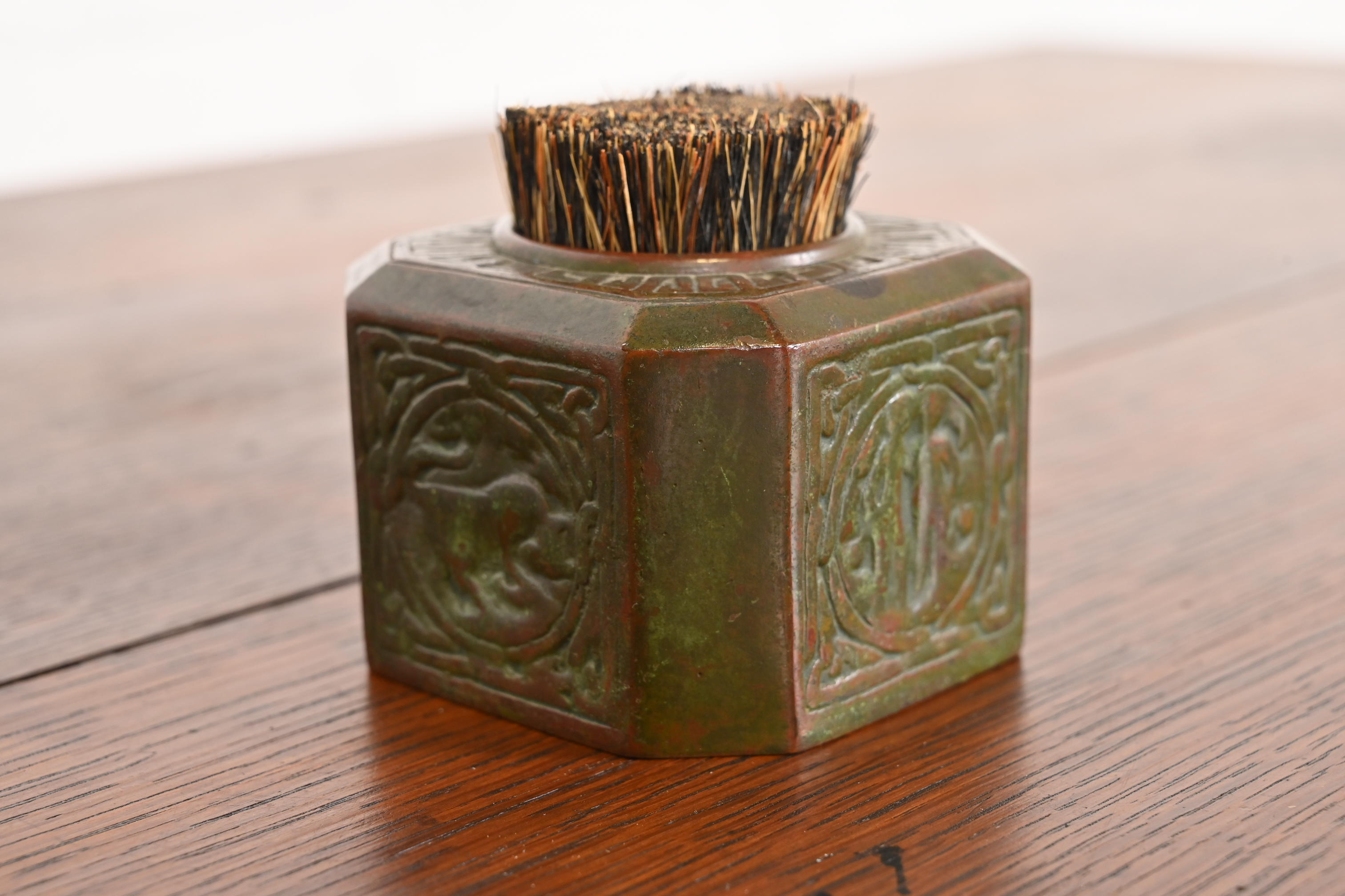 Tiffany Studios New York Art Deco Zodiac Pen Brush - Image 3