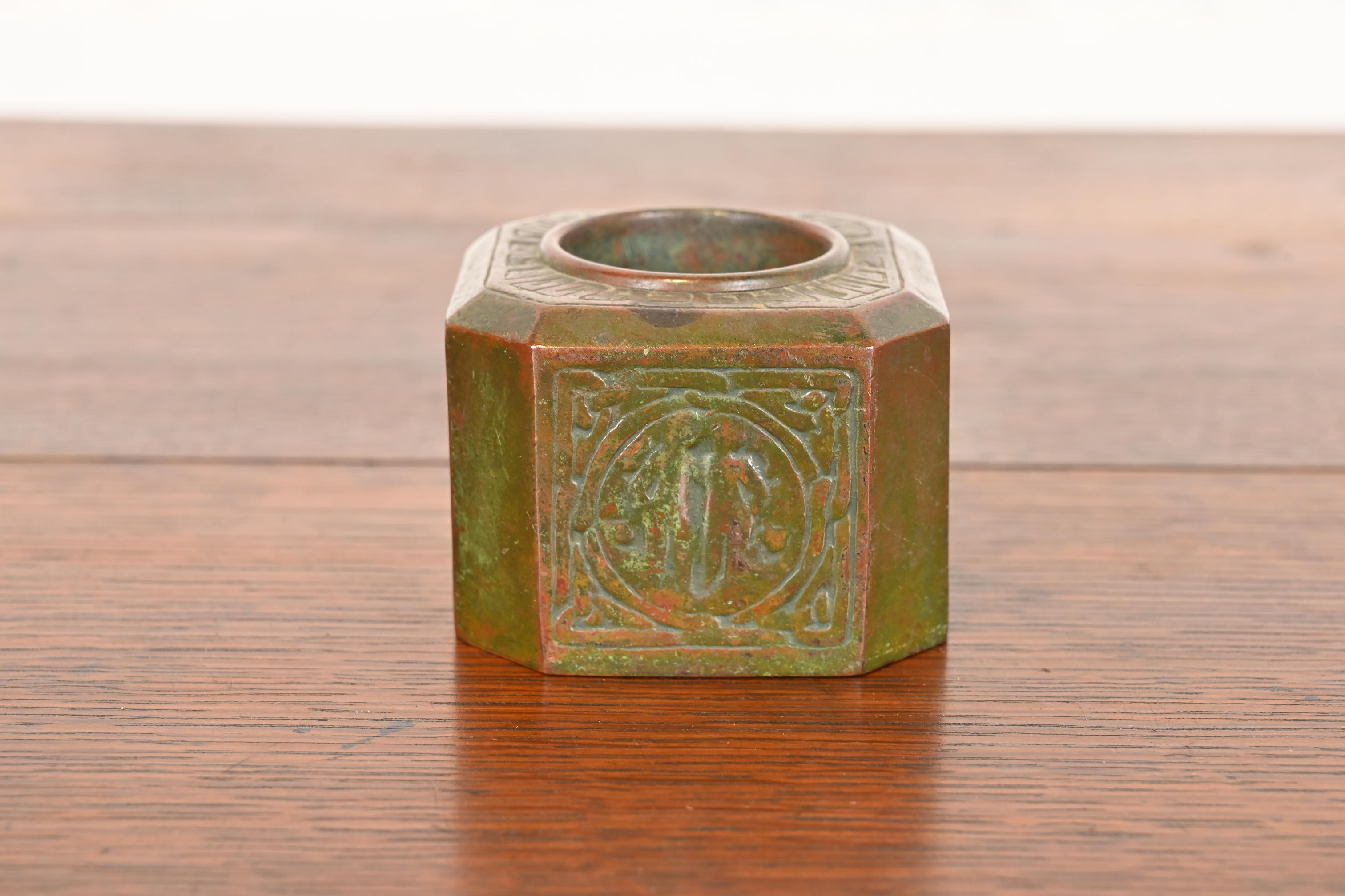 Tiffany Studios New York Art Deco Zodiac Pen Brush - Image 10
