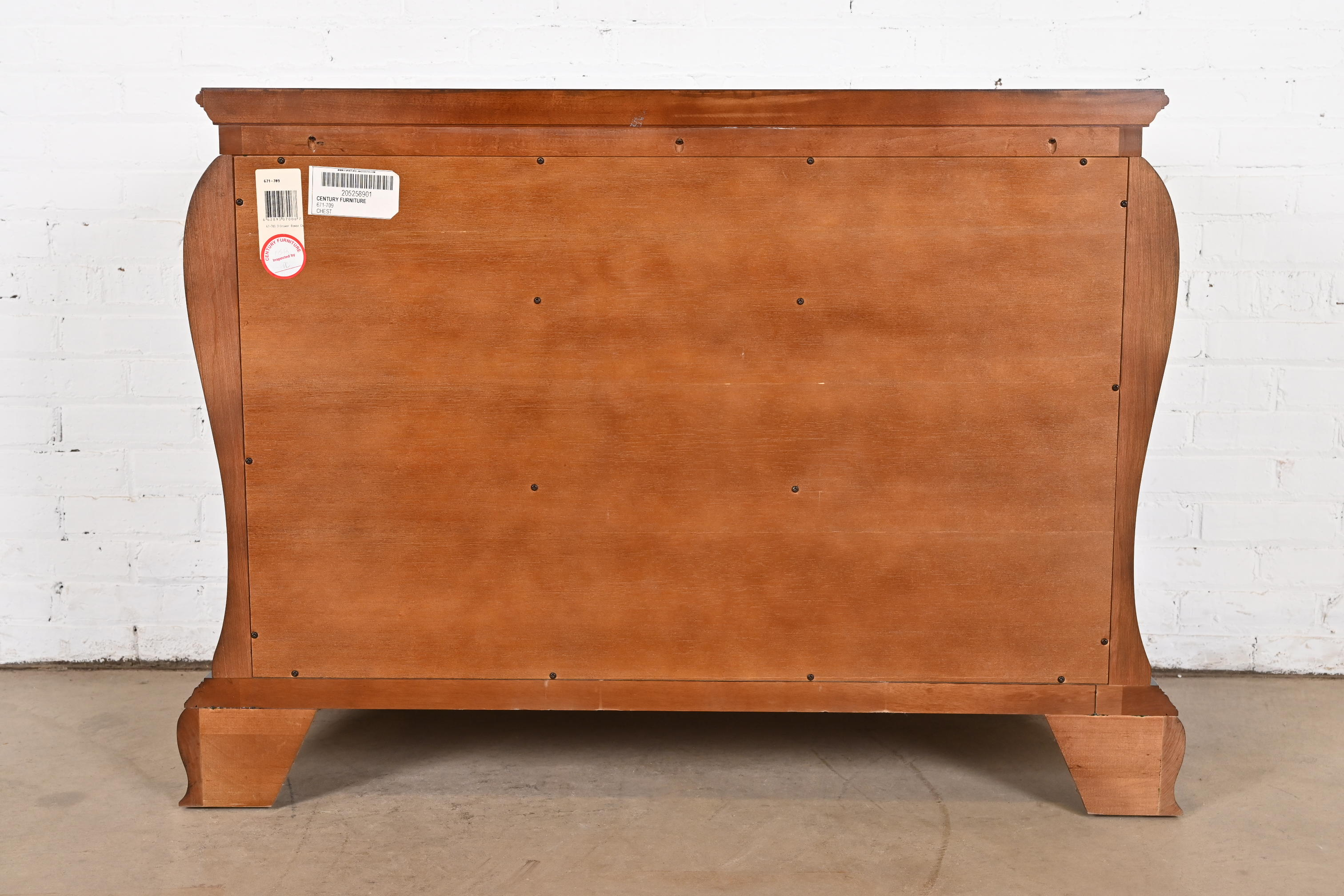 Century Furniture Georgian Carved Mahogany Bombay Dresser or Commode - Image 10