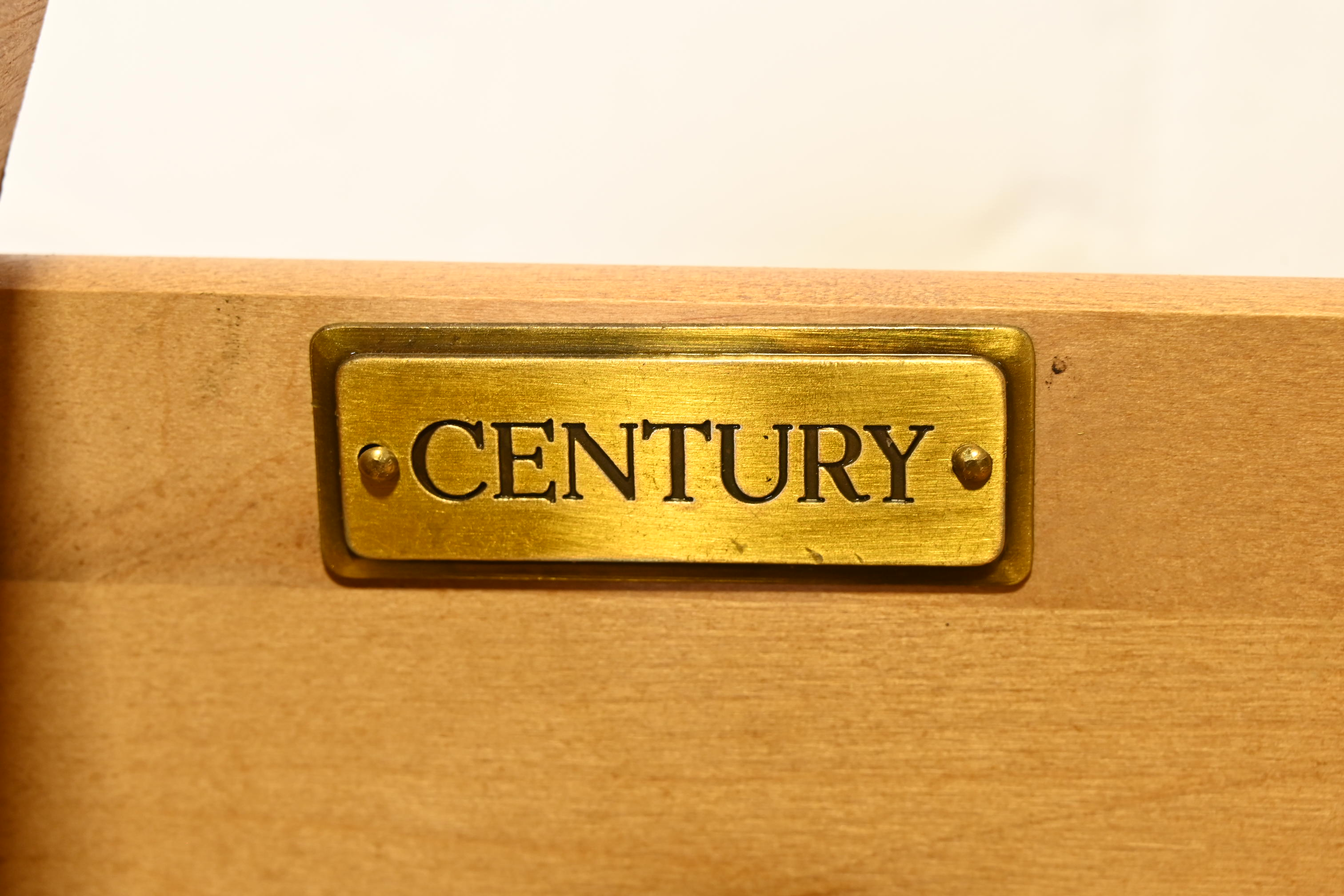 Century Furniture Georgian Carved Mahogany Bombay Dressers or Commodes, Pair - Image 8
