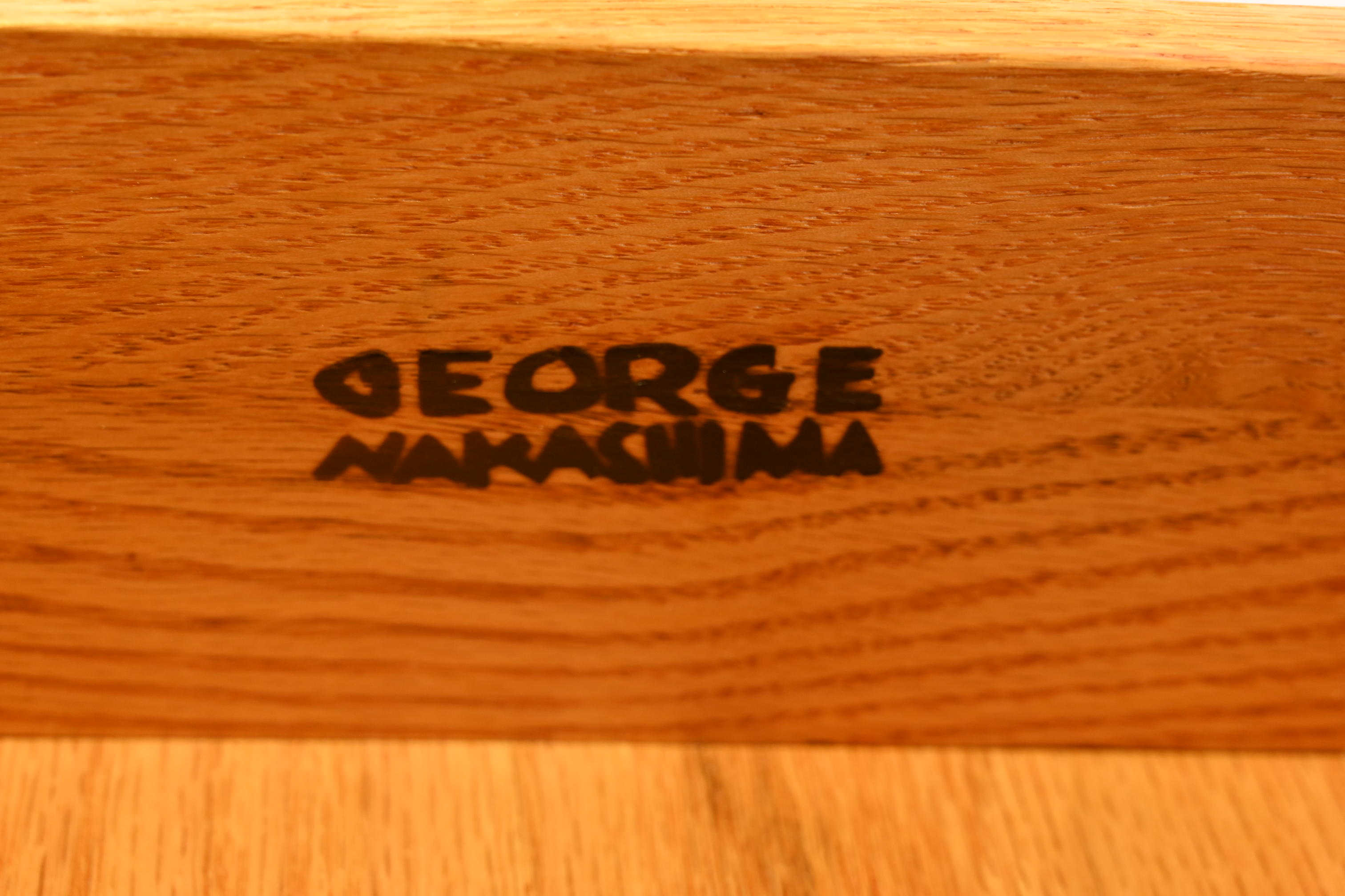 George Nakashima Sculpted Walnut Gentleman's Chest for Widdicomb, Newly Restored - Image 7