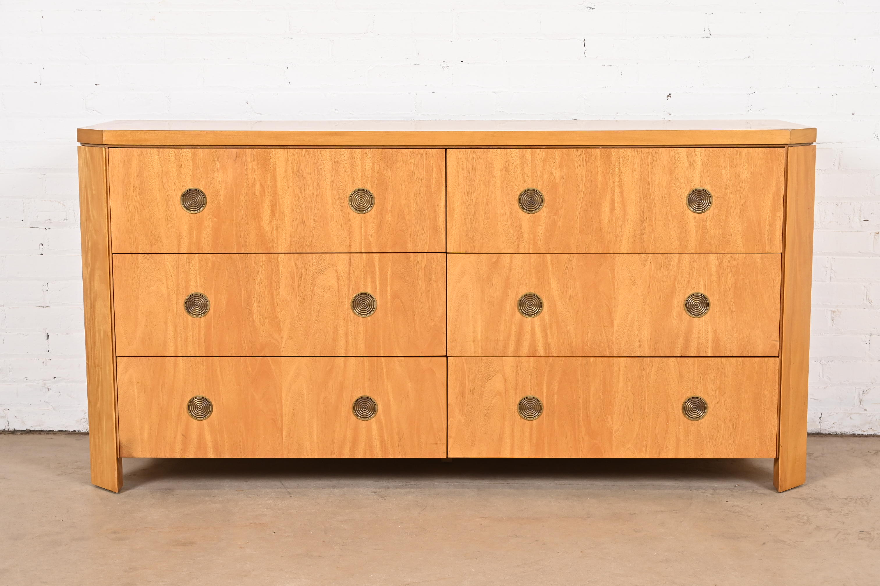 Charles Pfister for Baker Furniture Modern Art Deco Primavera Dresser or Credenza
