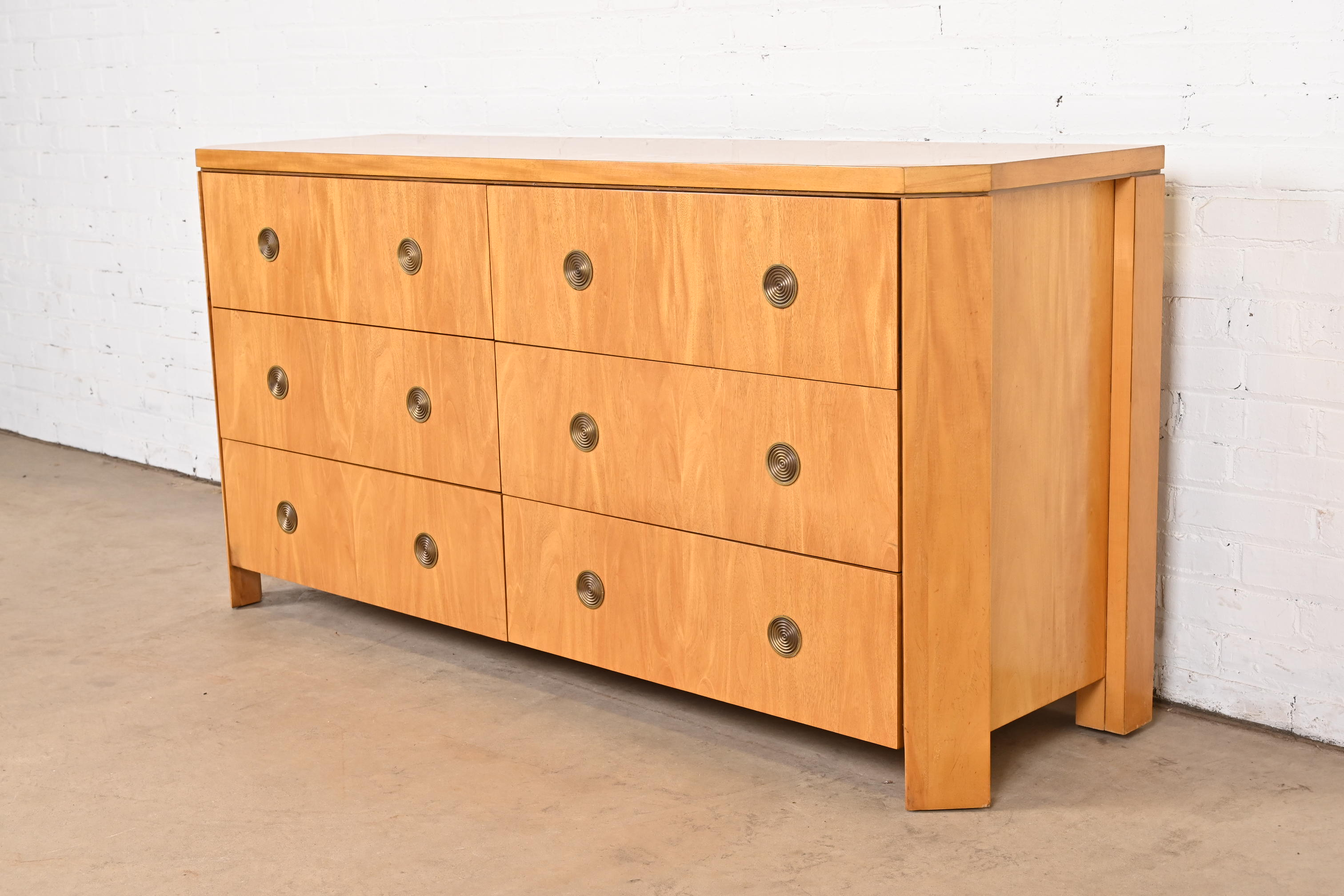 Charles Pfister for Baker Furniture Modern Art Deco Primavera Dresser or Credenza - Image 2