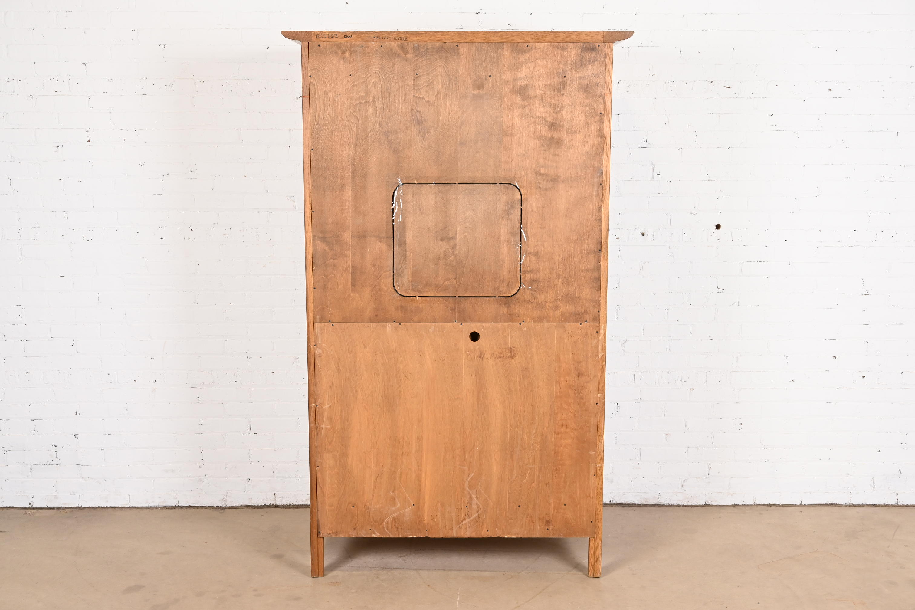 Stickley Mission Oak Arts & Crafts Media Armoire Cabinet - Image 11