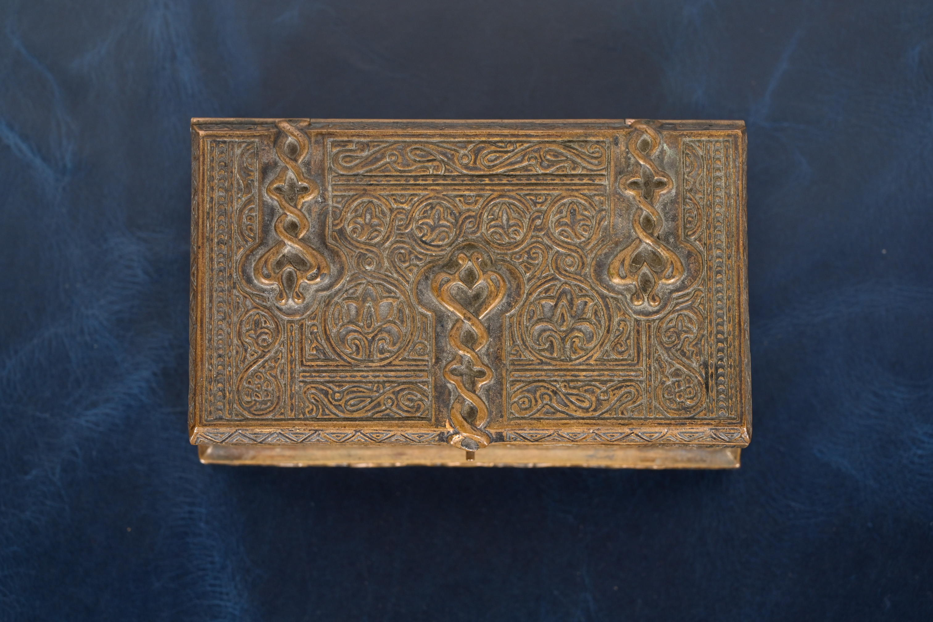 Tiffany Studios New York Venetian Bronze Double Inkwell - Image 5