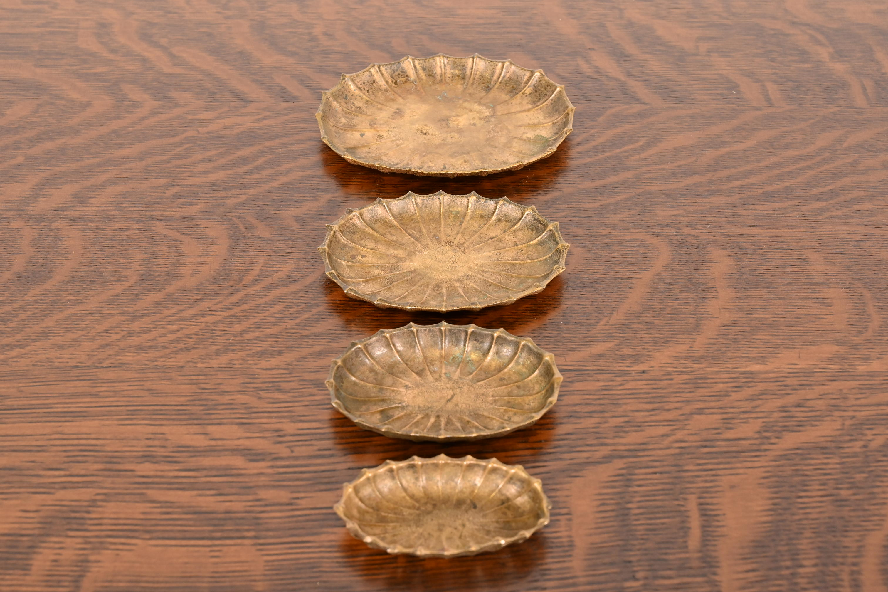 Tiffany Studios New York Bronze Nesting Trays, Set of Four - Image 4
