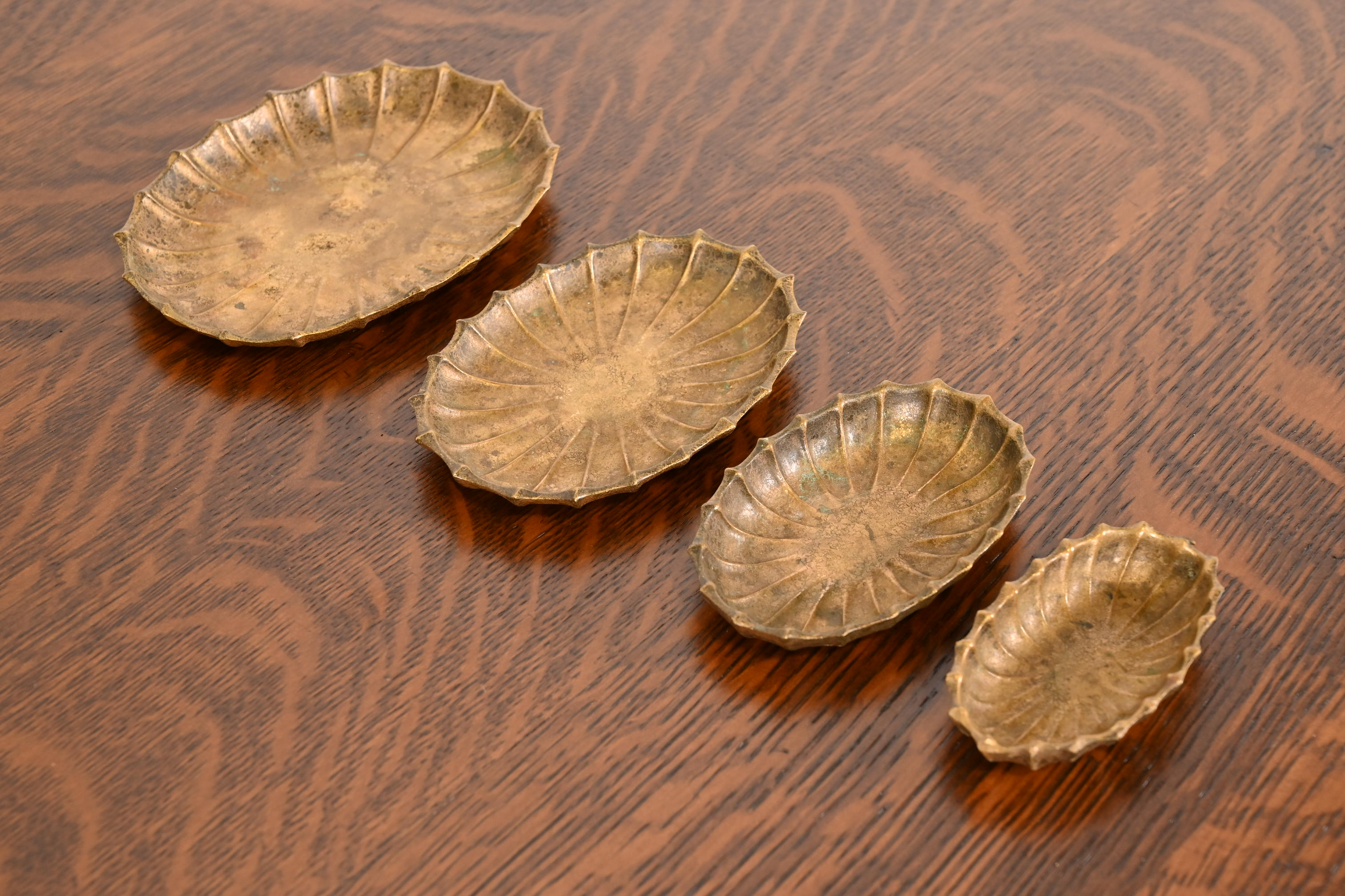 Tiffany Studios New York Bronze Nesting Trays, Set of Four - Image 2