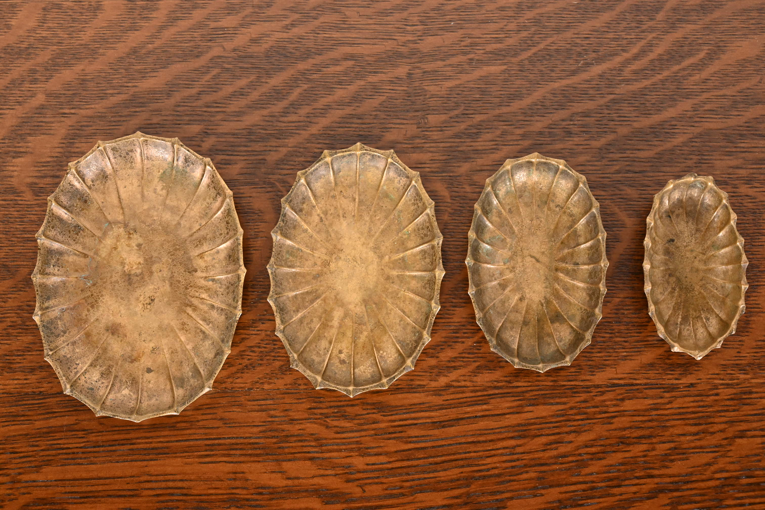 Tiffany Studios New York Bronze Nesting Trays, Set of Four - Image 5