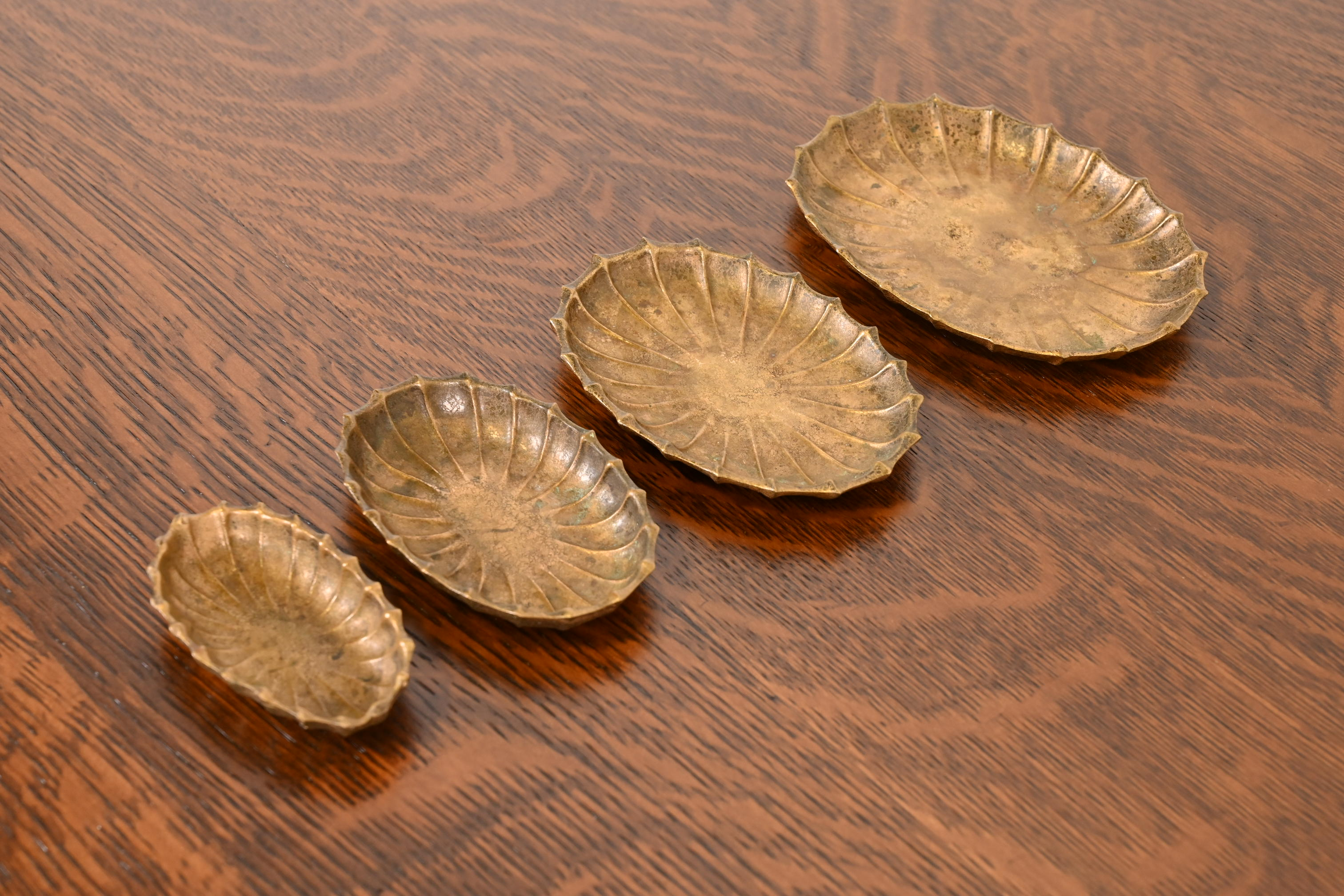 Tiffany Studios New York Bronze Nesting Trays, Set of Four - Image 3