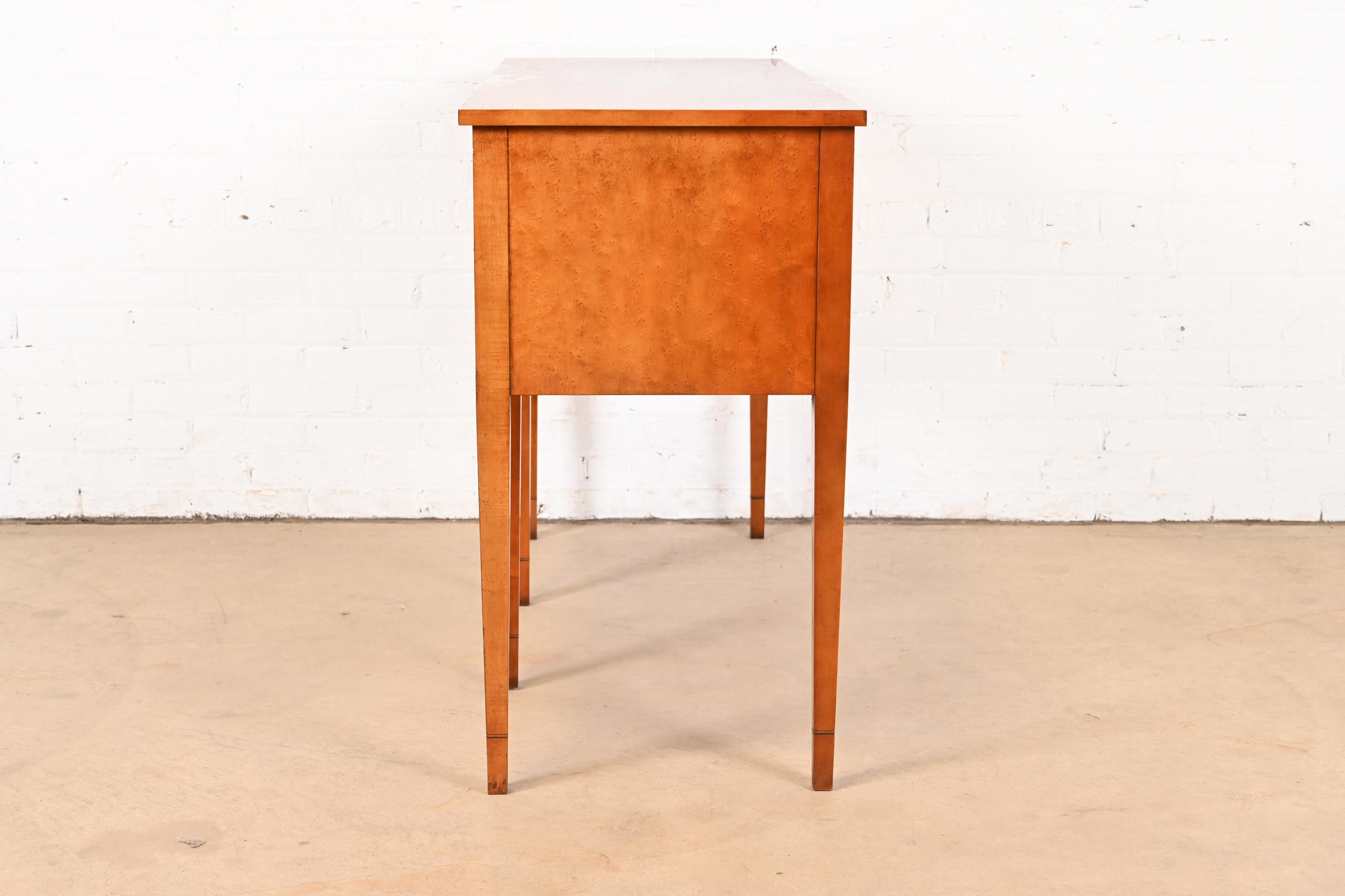 Baker Furniture Federal Birdseye Maple Sideboard Credenza - Image 10