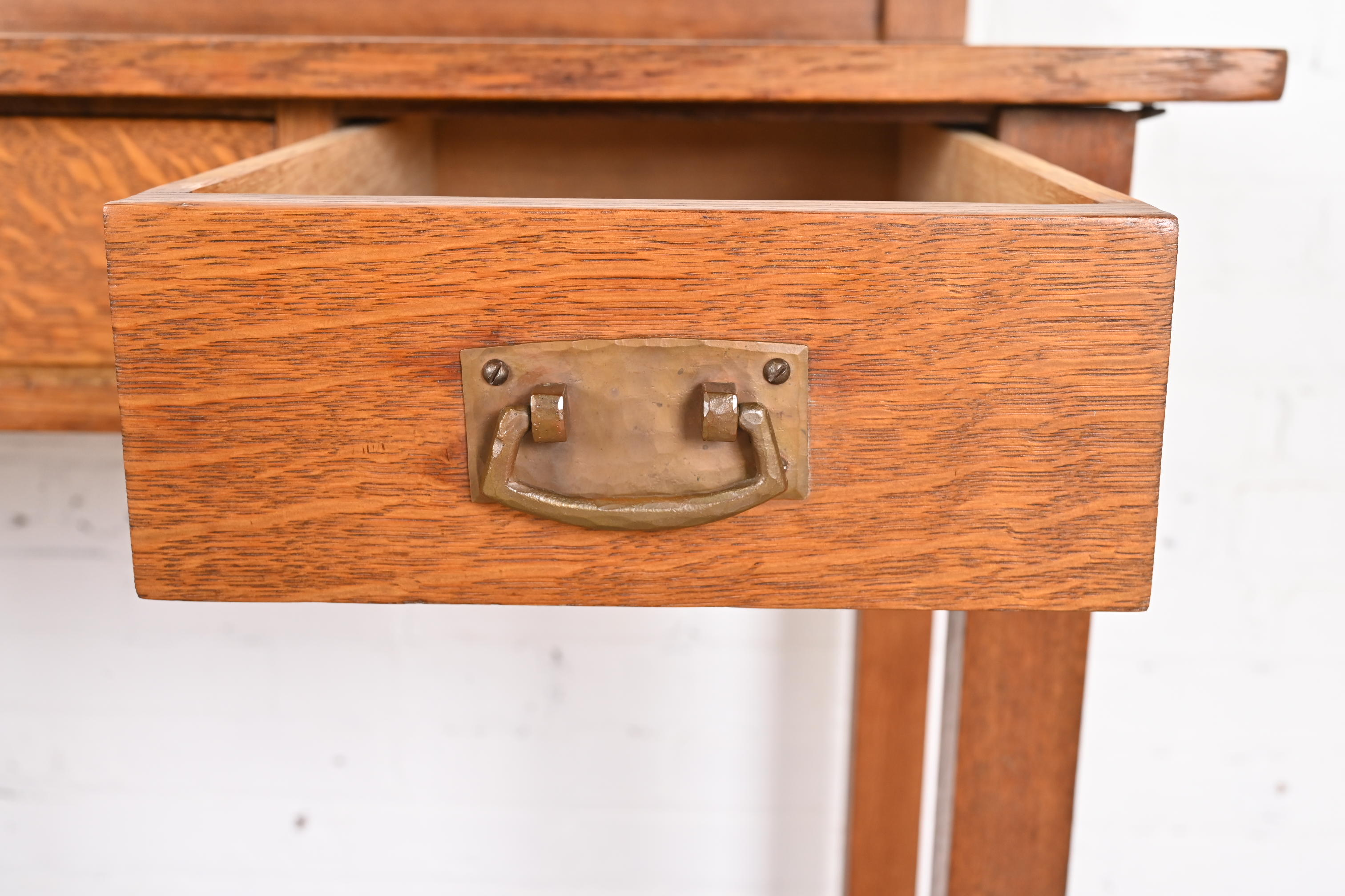 L. & J. G. Stickley Antique Mission Oak Arts & Crafts Buffet Server, Circa 1900 - Image 6