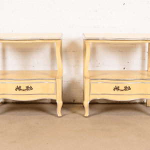 John Widdicomb French Provincial Louis XV Nightstands, 1950s