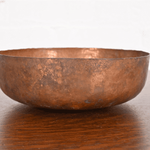 Roycroft Arts & Crafts Hammered Copper Large Bowl