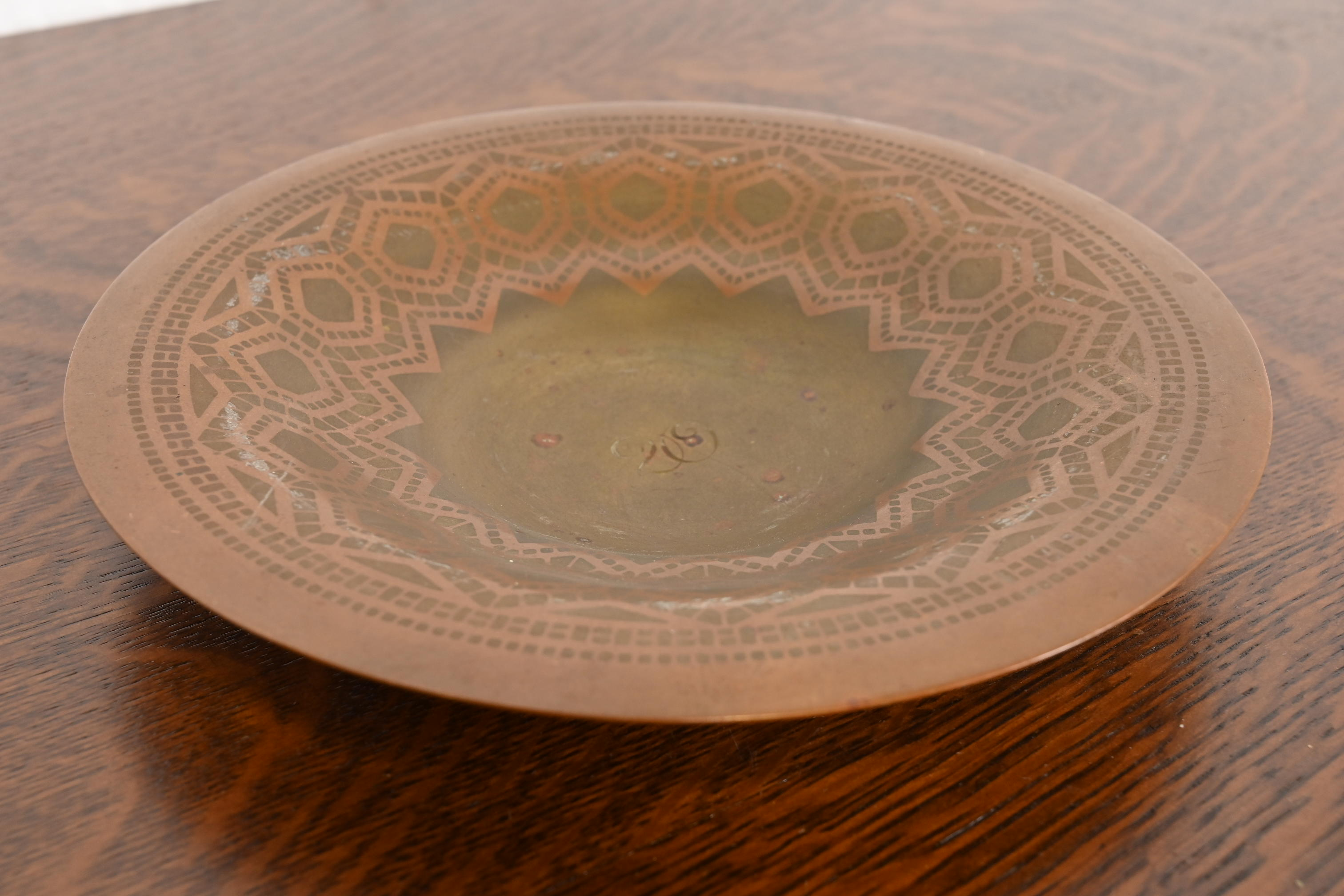 Tiffany & Co. Antique Bronze Decorative Shallow Bowl, Circa 1900 - Image 3