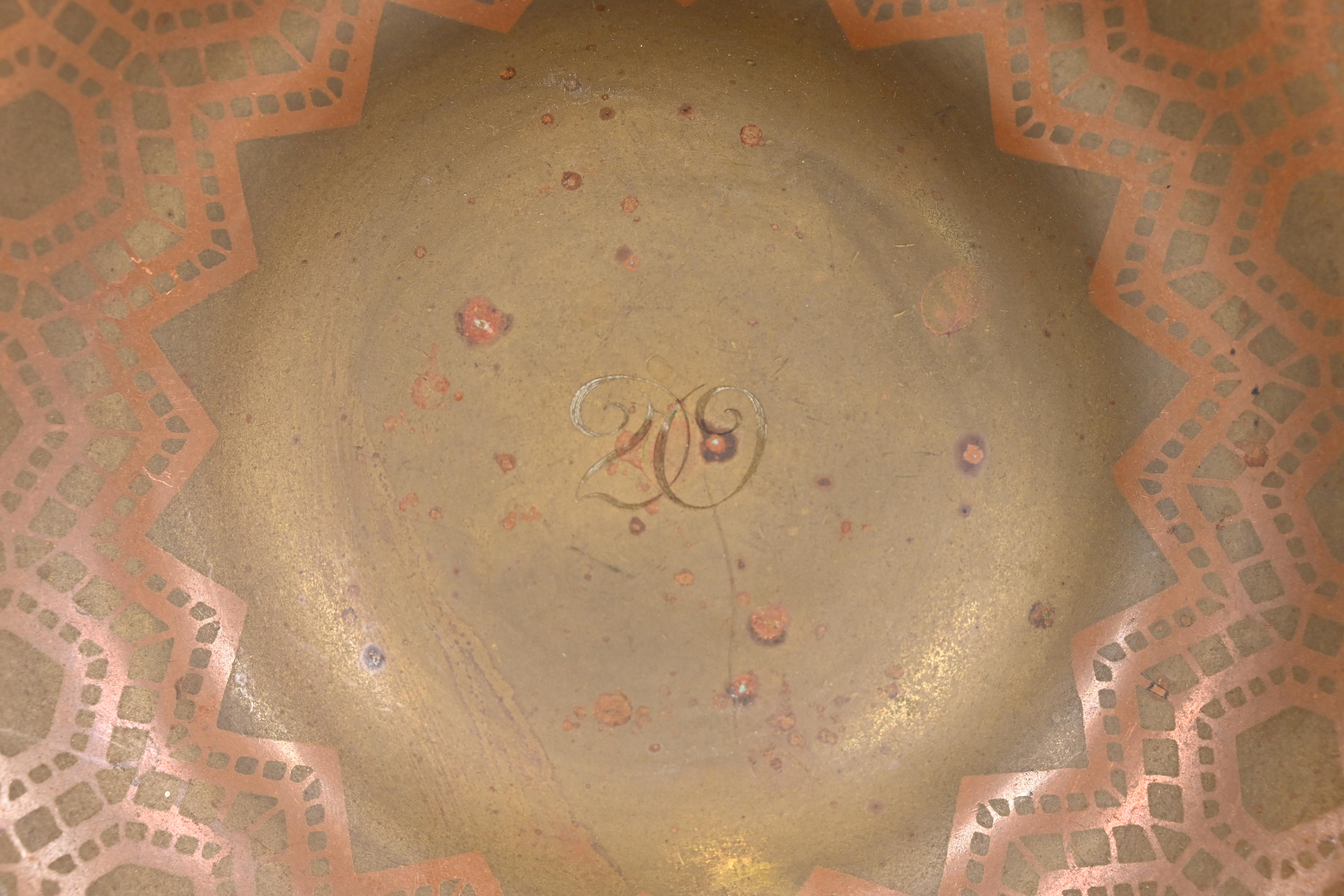 Tiffany & Co. Antique Bronze Decorative Shallow Bowl, Circa 1900 - Image 6