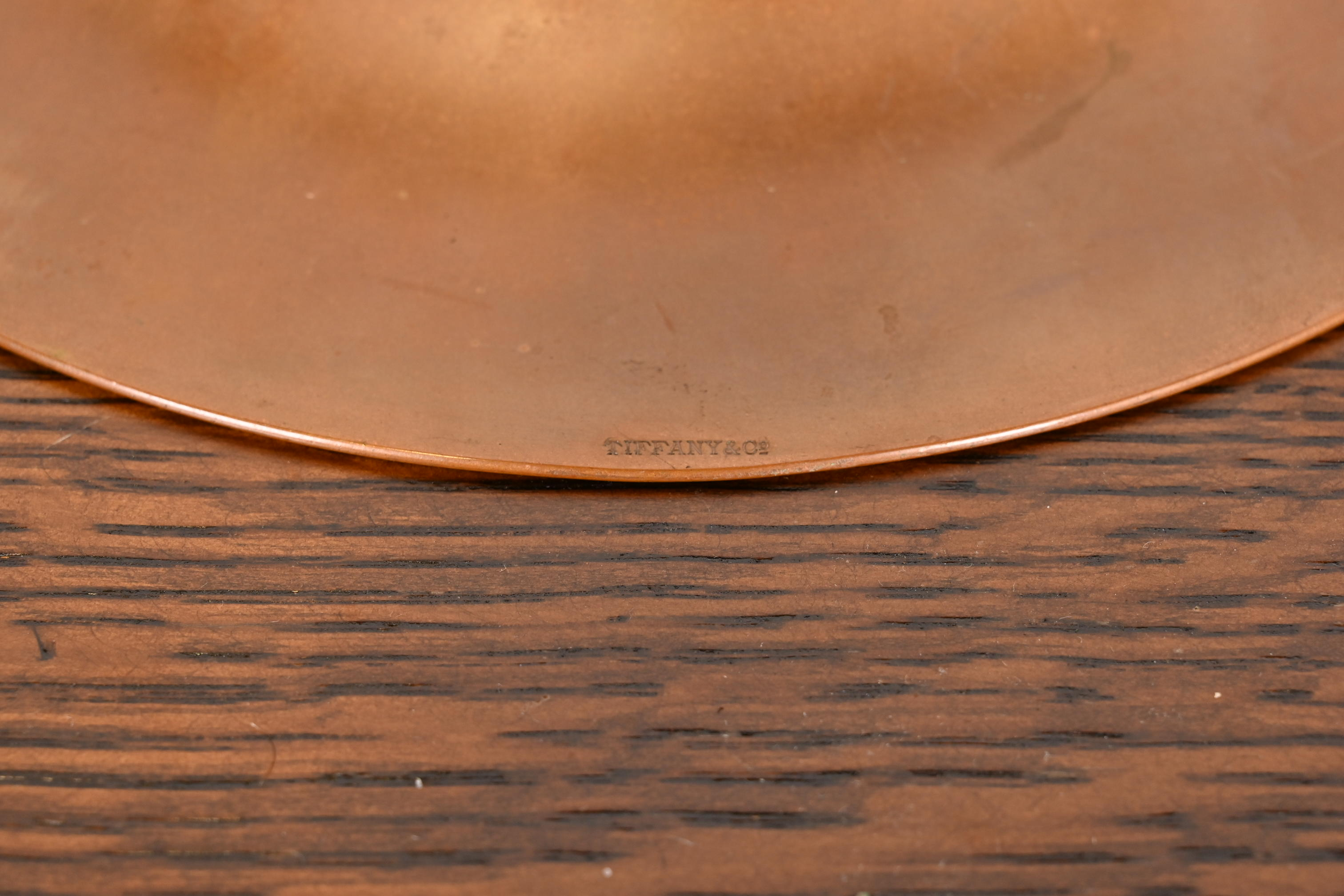 Tiffany & Co. Antique Bronze Decorative Shallow Bowl, Circa 1900 - Image 8