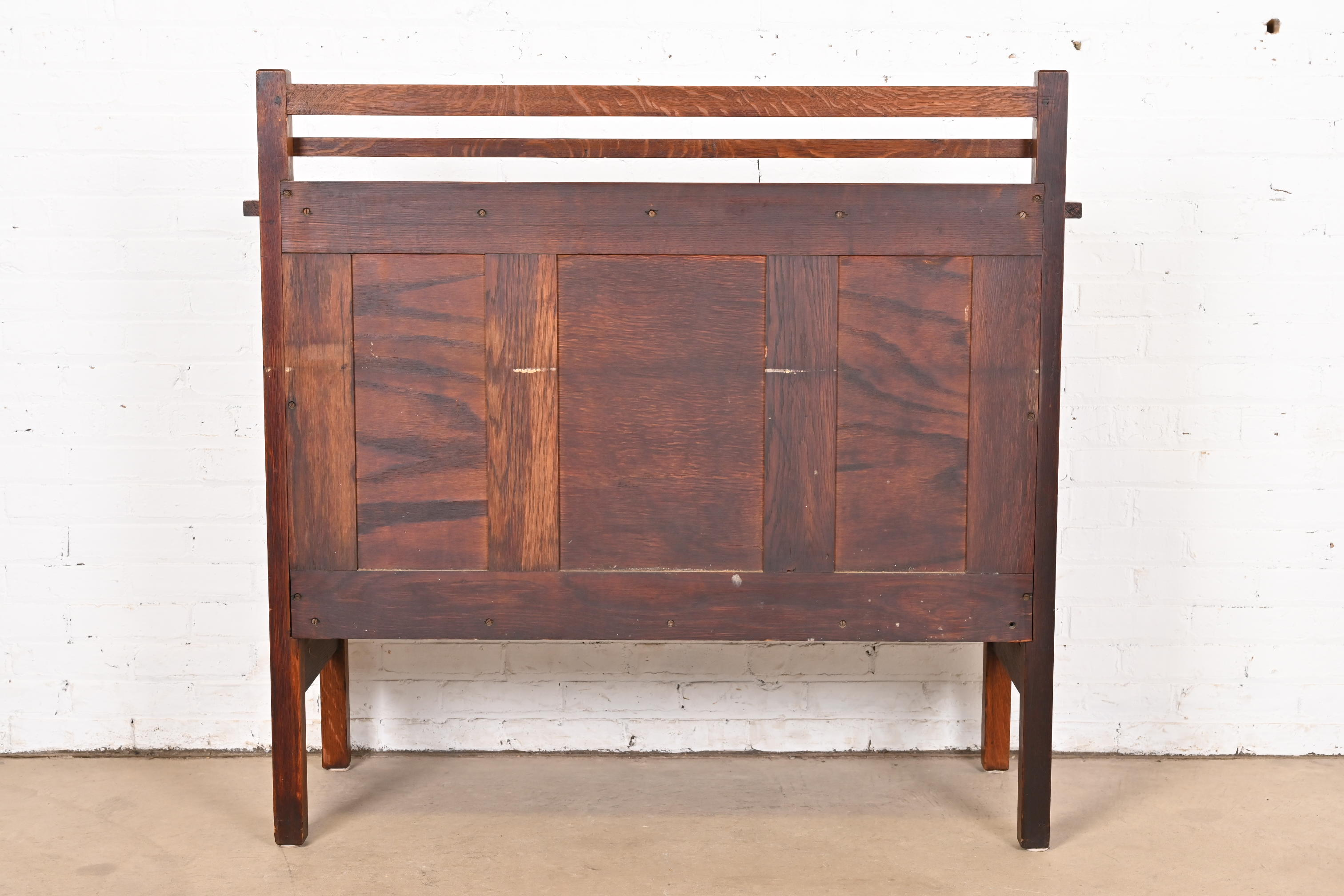 Gustav Stickley Mission Oak Arts & Crafts Sideboard, Circa 1900 - Image 10