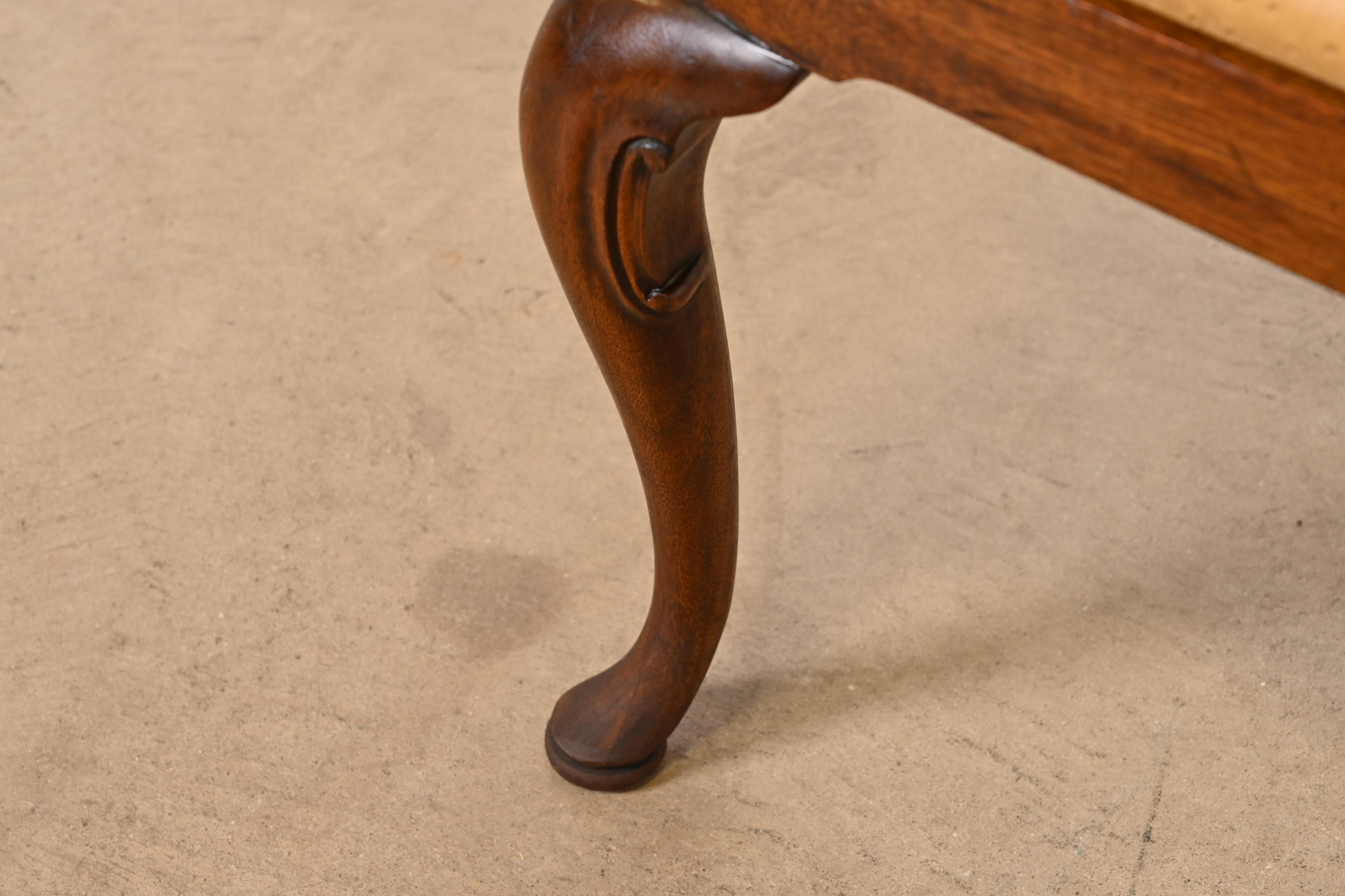 Kindel Furniture Queen Anne Solid Mahogany Dining Chairs, Set of Eight - Image 10