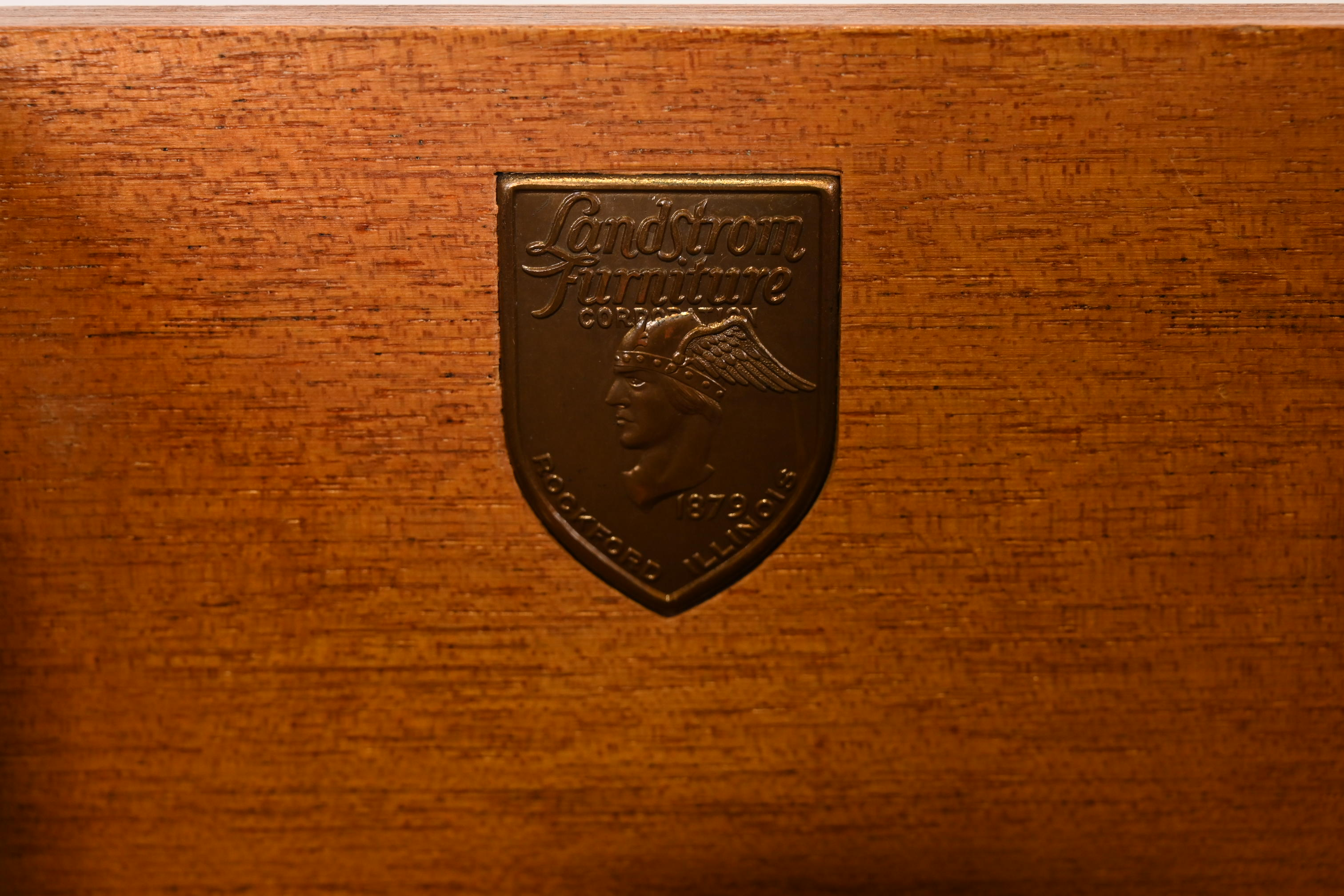 Landstrom French Regency Louis XVI Carved Burled Walnut Highboy Dresser, Circa 1940s - Image 7