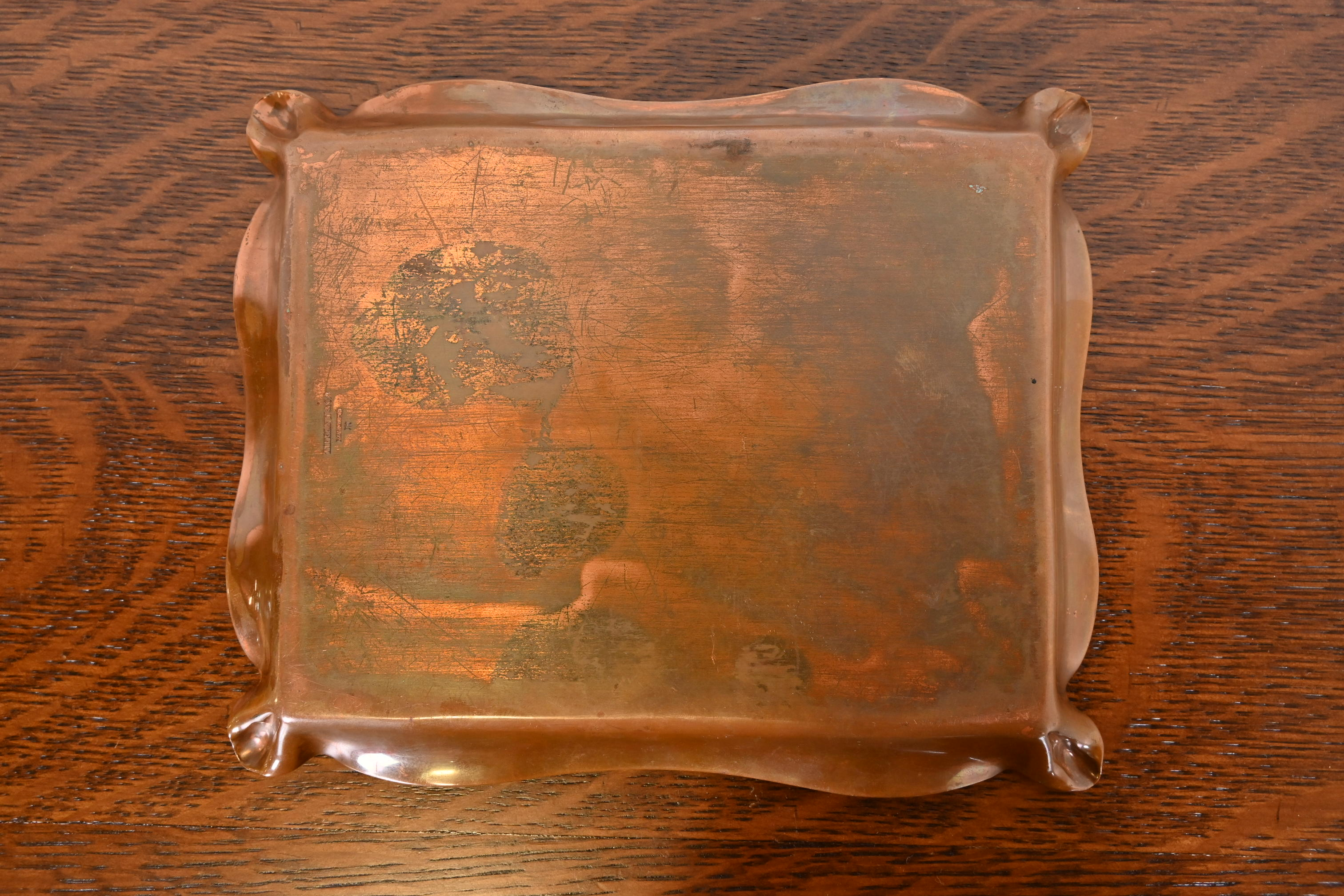 Tiffany & Co. Antique Art Nouveau Bronze Ashtray or Catchall, 1899 - Image 9