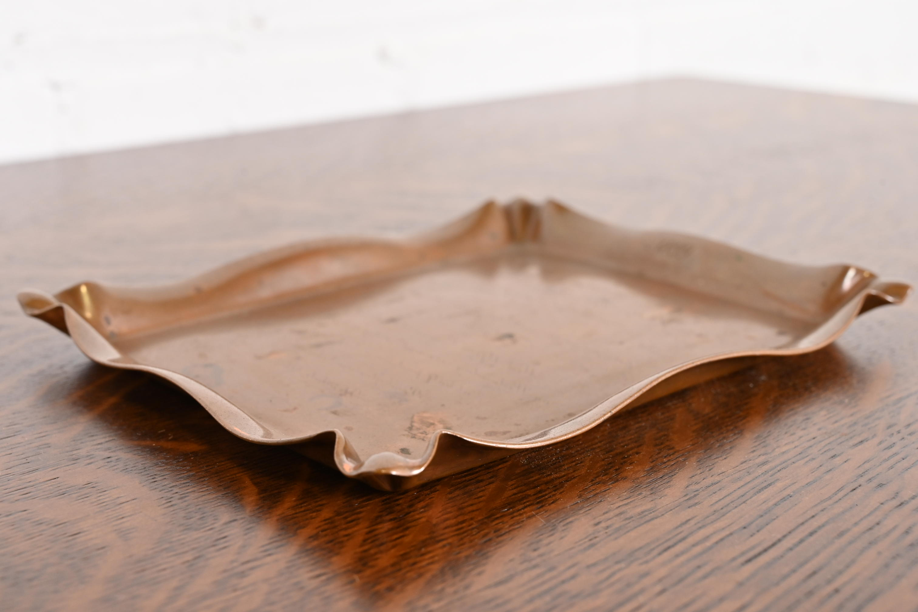Tiffany & Co. Antique Art Nouveau Bronze Ashtray or Catchall, 1899 - Image 4