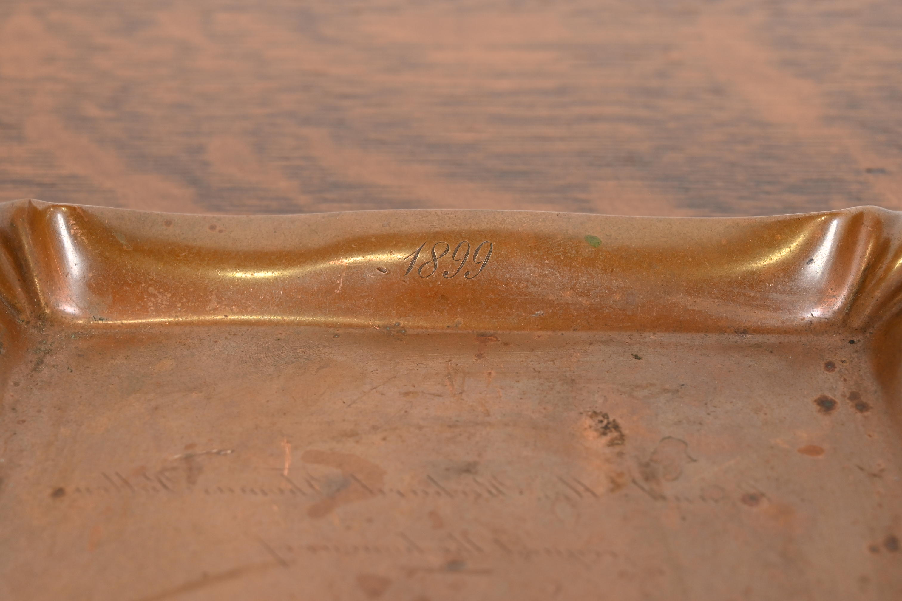 Tiffany & Co. Antique Art Nouveau Bronze Ashtray or Catchall, 1899 - Image 7