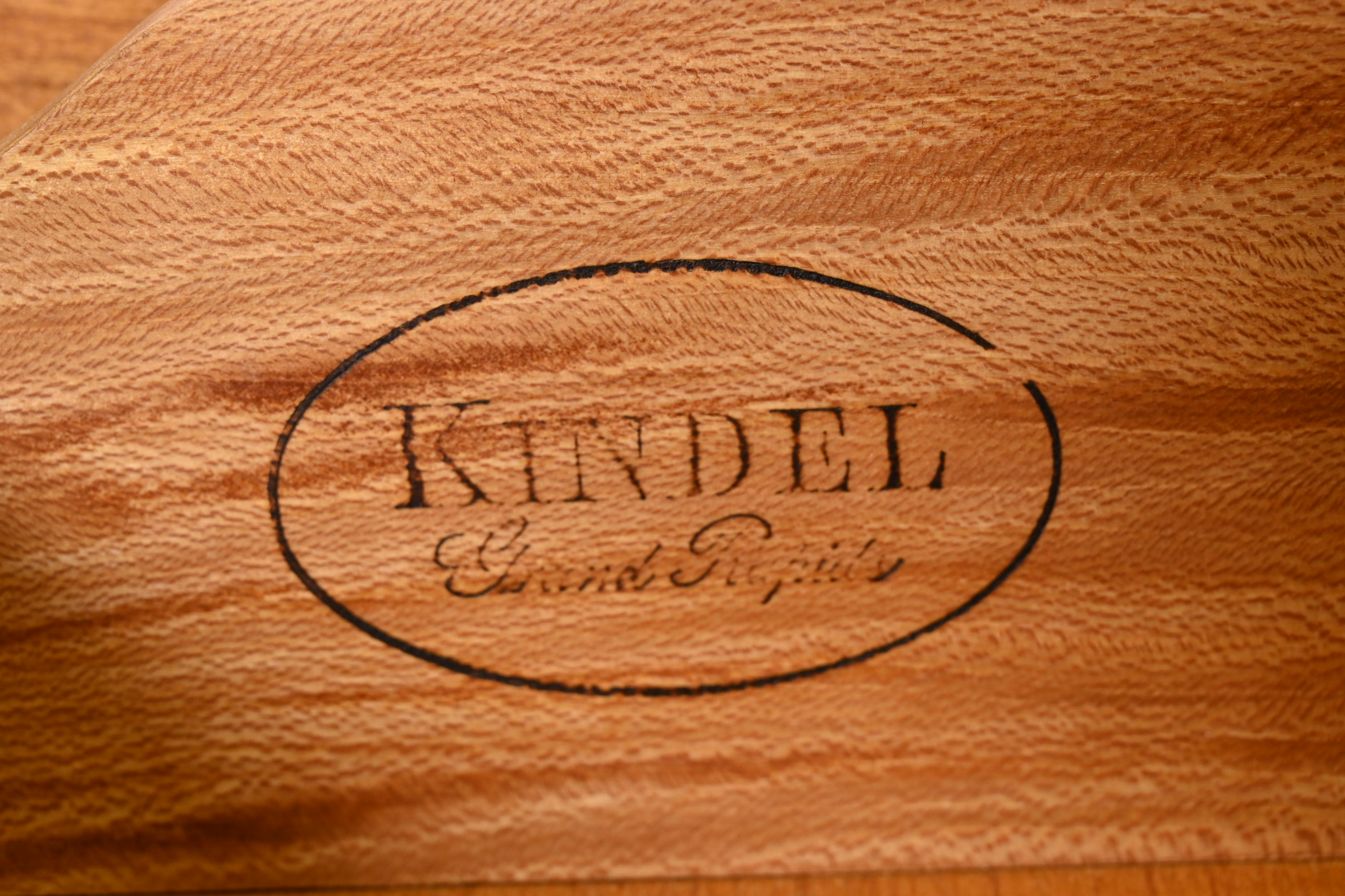 Kindel Furniture French Provincial Louis XV Cherry Wood Sideboard or Bar Cabinet, Circa 1960s - Image 8