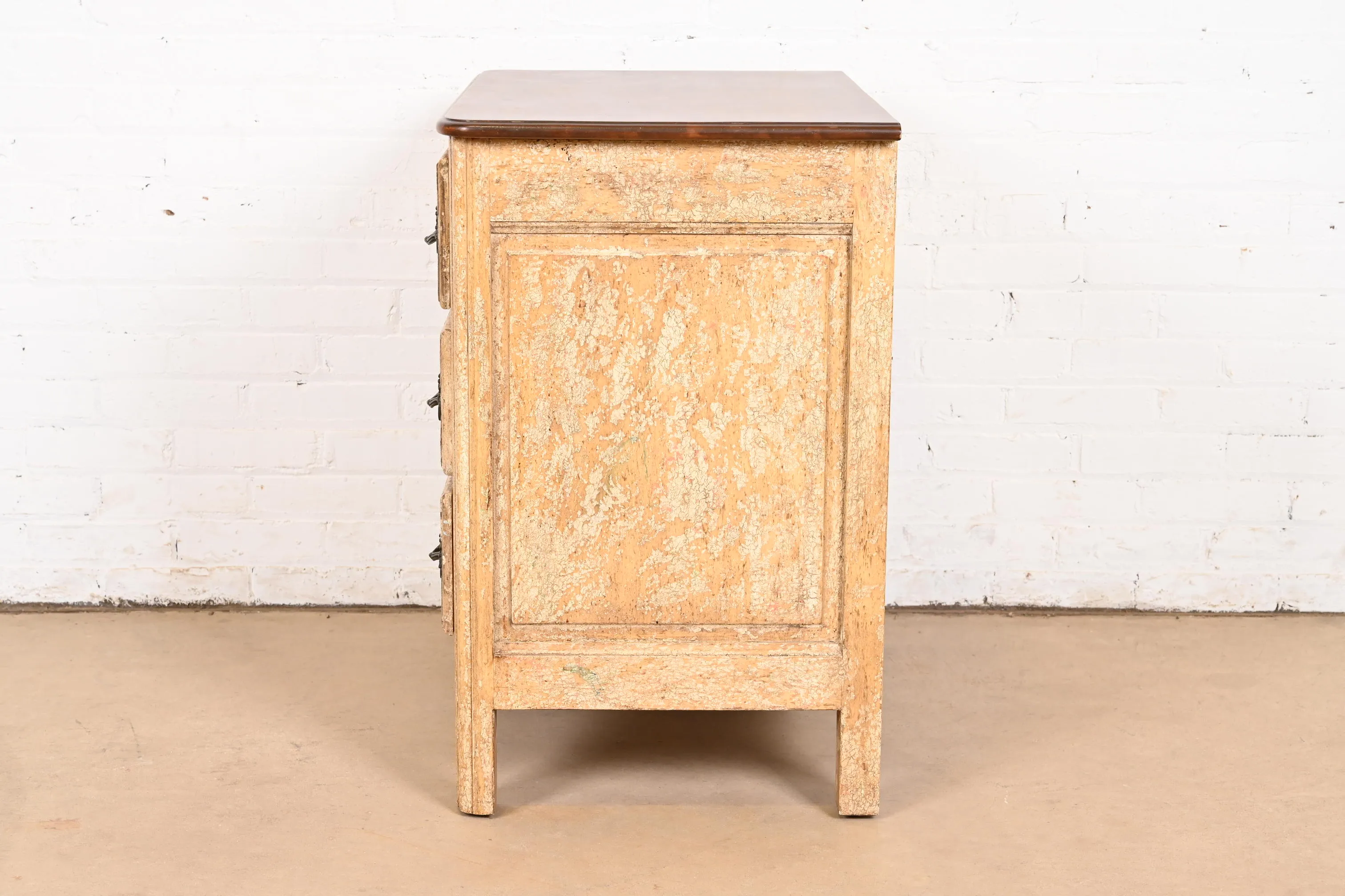Minton Spidell French Provincial Louis XV Bedside Chest - Image 9